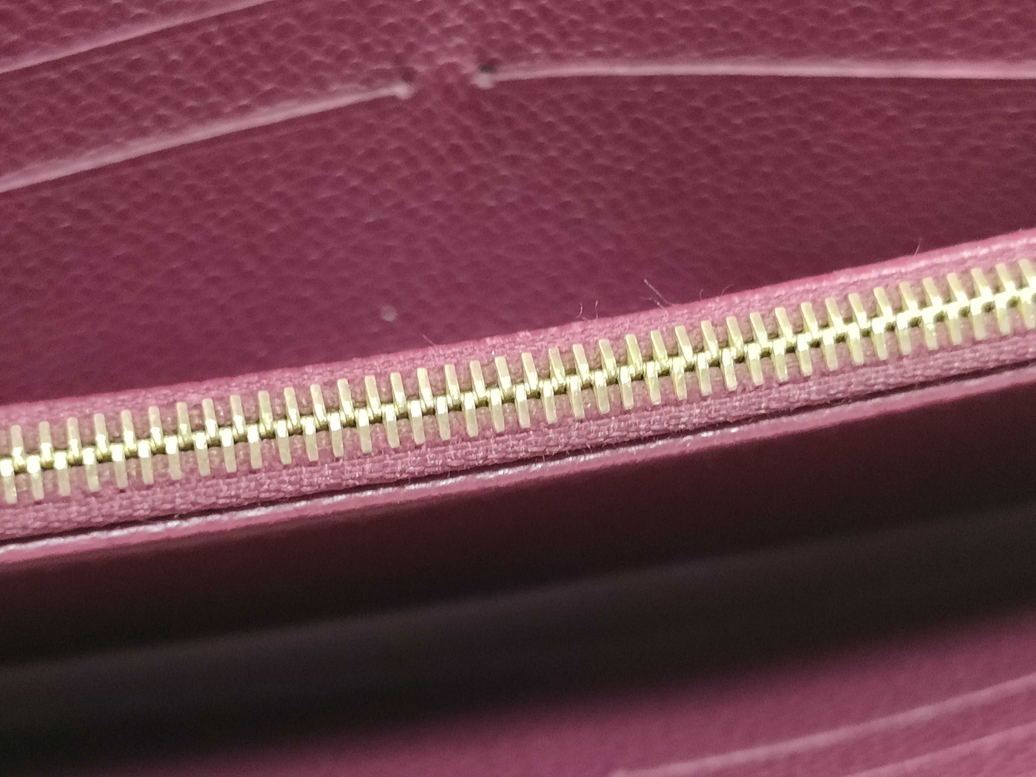 Monogram Empreinte Louis Vuitton Portefeuille Sarah Raisin M61183 Wallet — view 15
