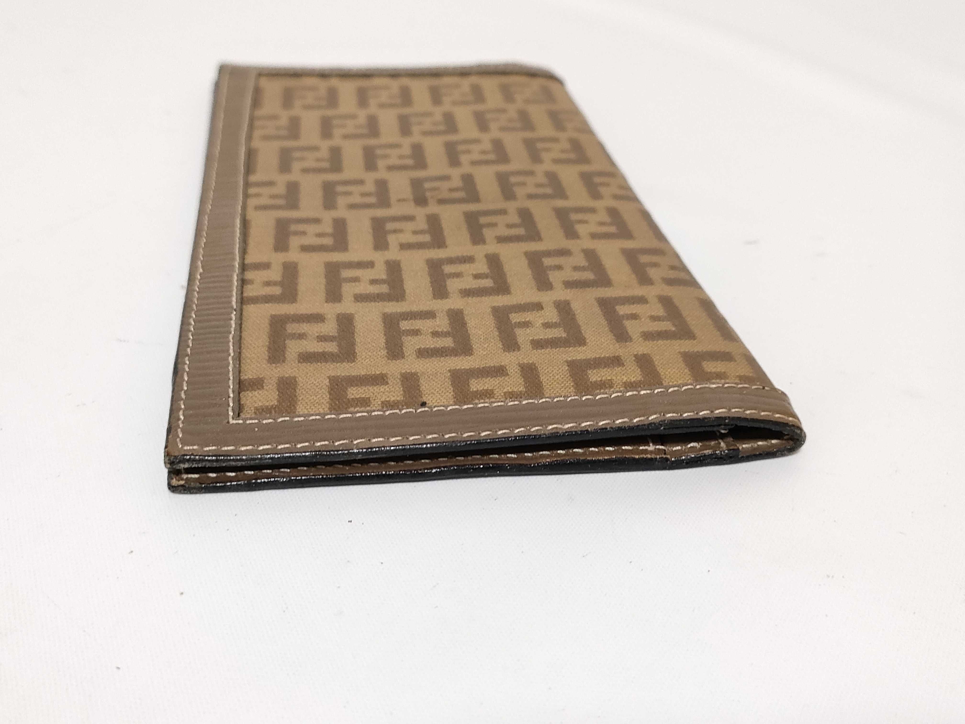 Zucca pattern Fendi FF Zucca long wallet billfold — view 6