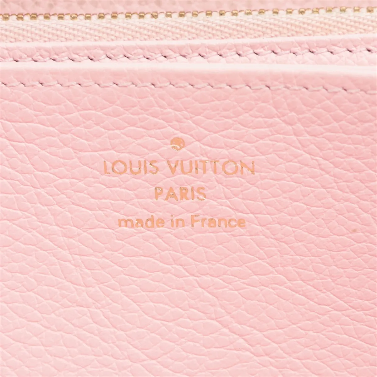 Monogram Empreinte Broderie Zippy Wallet M81138 Pink Round Zip Wallet (RFID detected) — view 11
