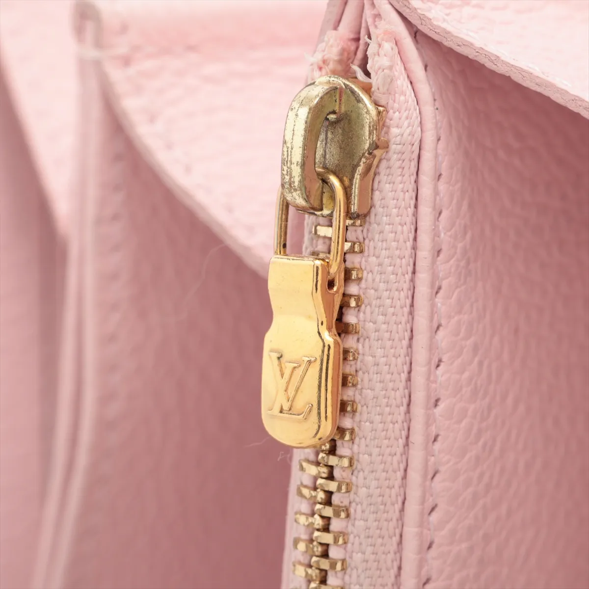 Monogram Empreinte Broderie Zippy Wallet M81138 Pink Round Zip Wallet (RFID detected) — view 12