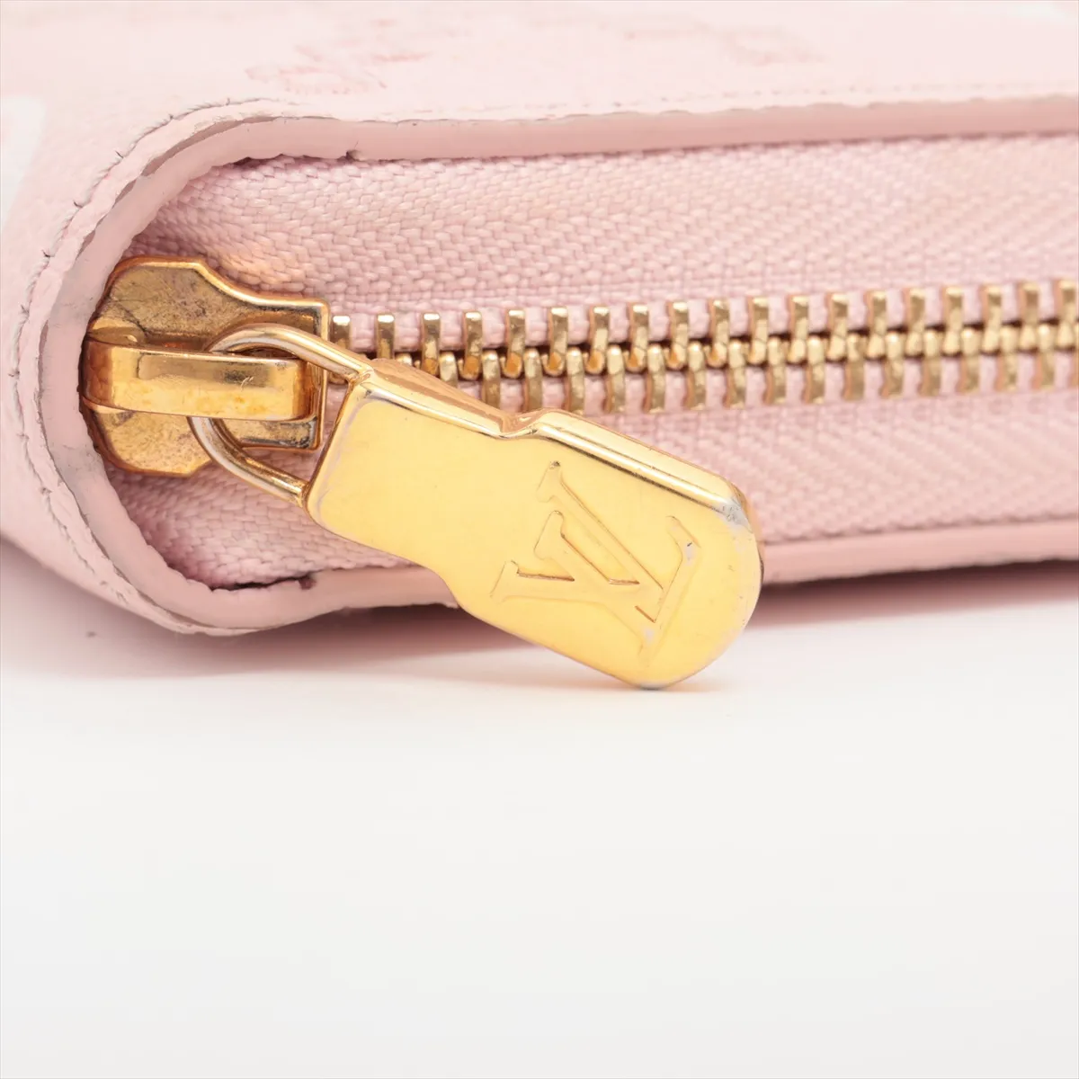 Monogram Empreinte Broderie Zippy Wallet M81138 Pink Round Zip Wallet (RFID detected) — view 13