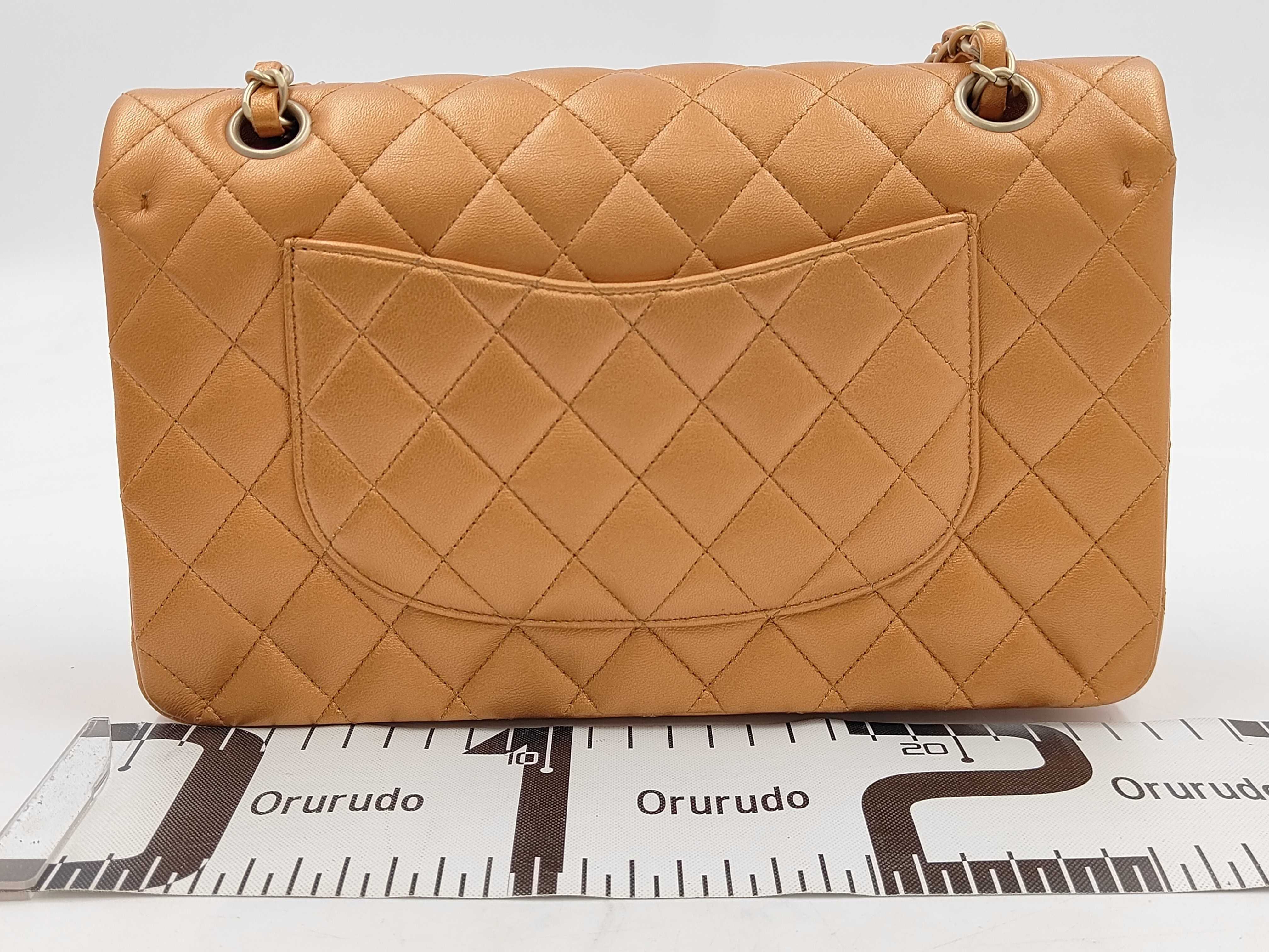 Matelassé 25 Lambskin Bag, Rose Gold Hardware, Double Flap, Serial Number 16 Series — view 2