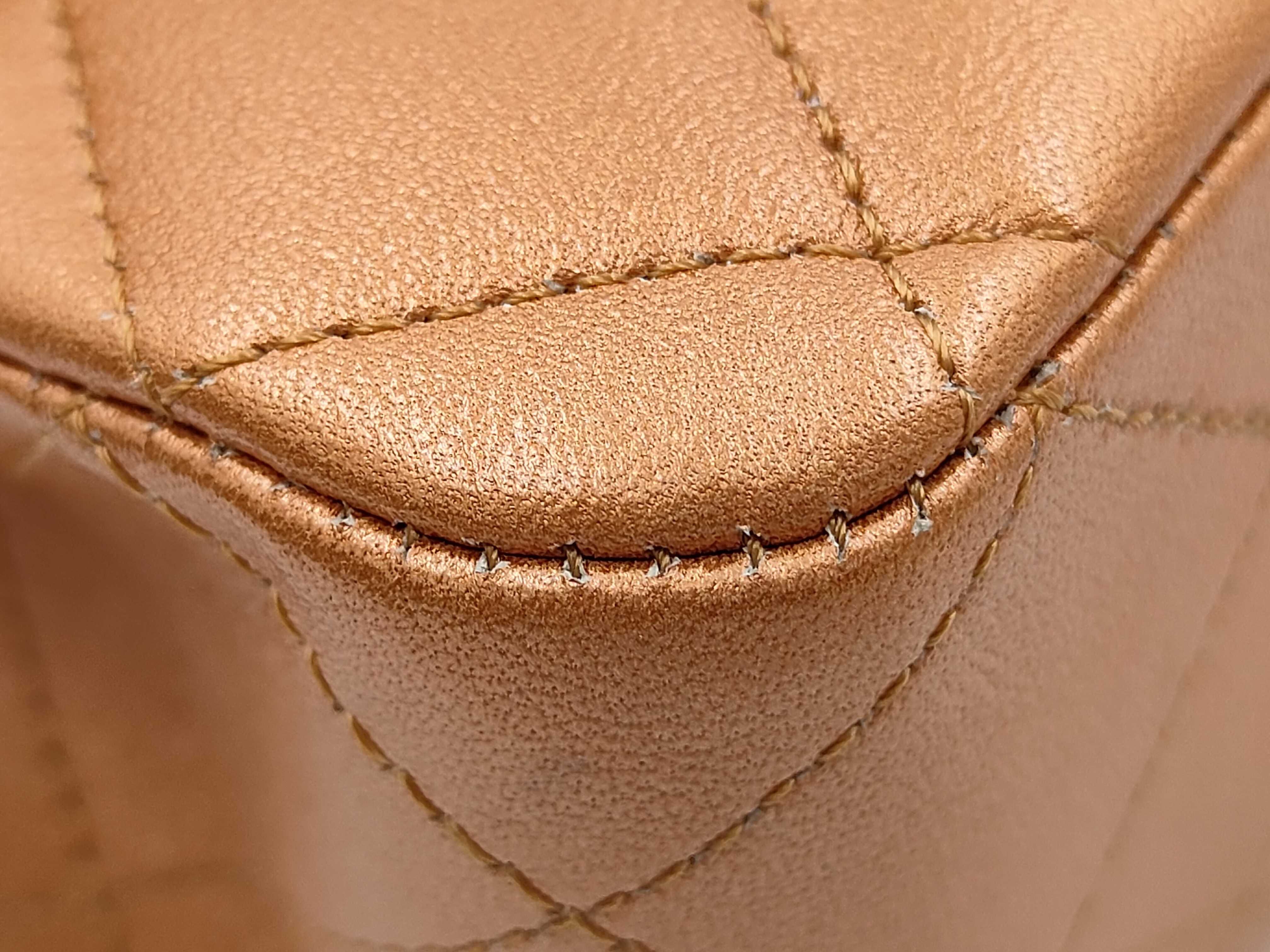 Matelassé 25 Lambskin Bag, Rose Gold Hardware, Double Flap, Serial Number 16 Series — view 4