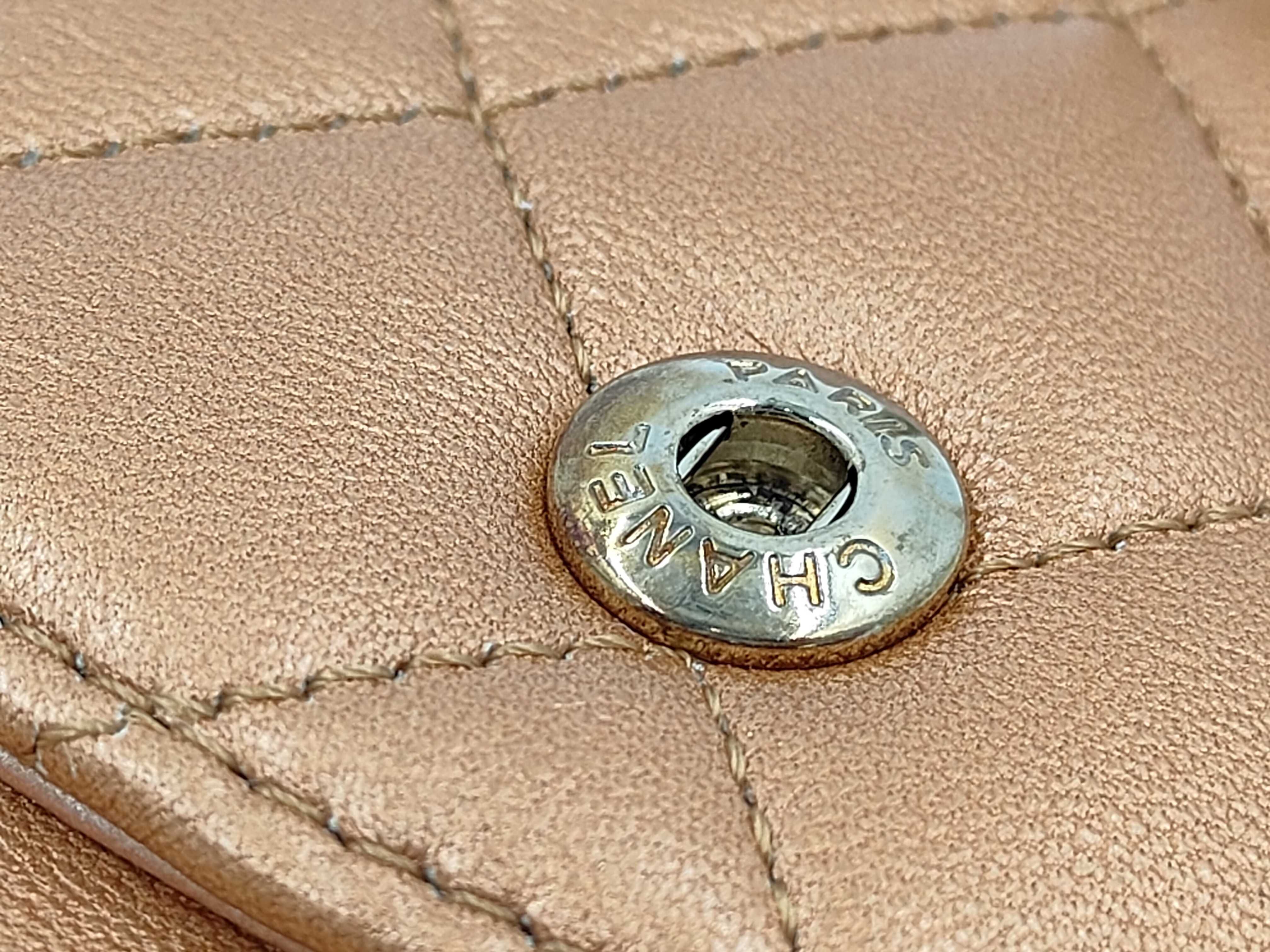 Matelassé 25 Lambskin Bag, Rose Gold Hardware, Double Flap, Serial Number 16 Series — view 9