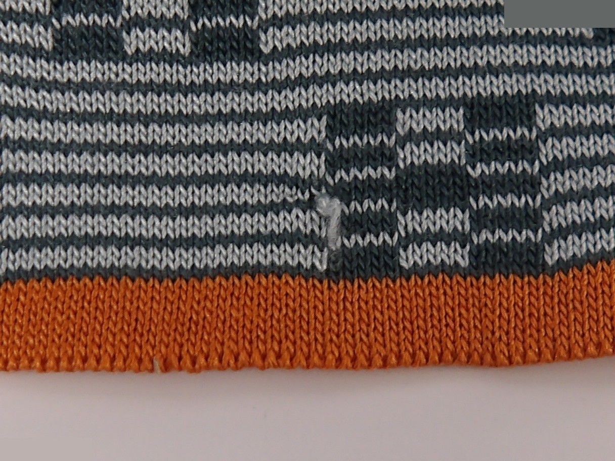 stole, 100% silk, with tag, H pattern. — view 10