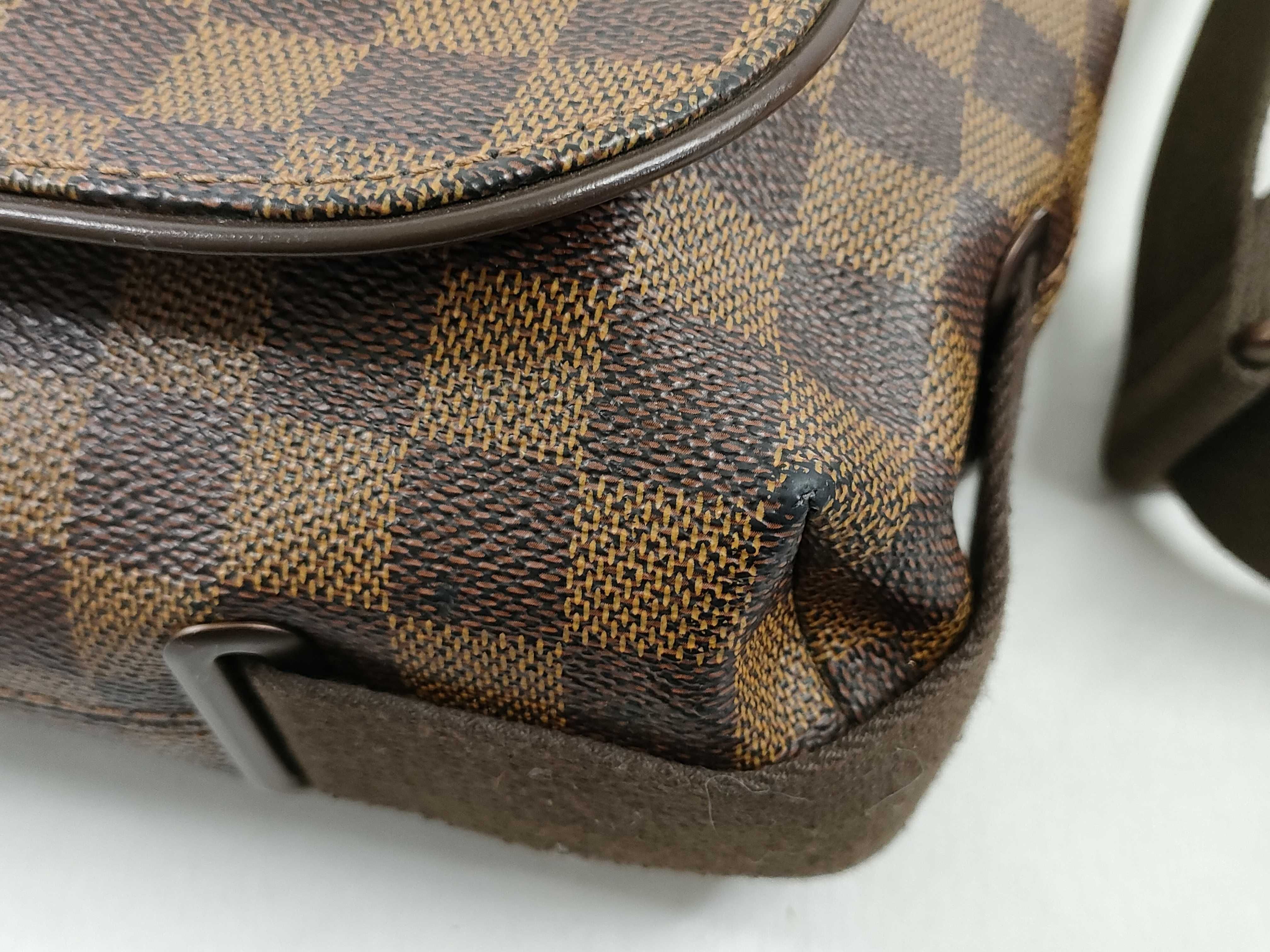 Damier Louis Vuitton Message Shoulder Bag — view 6