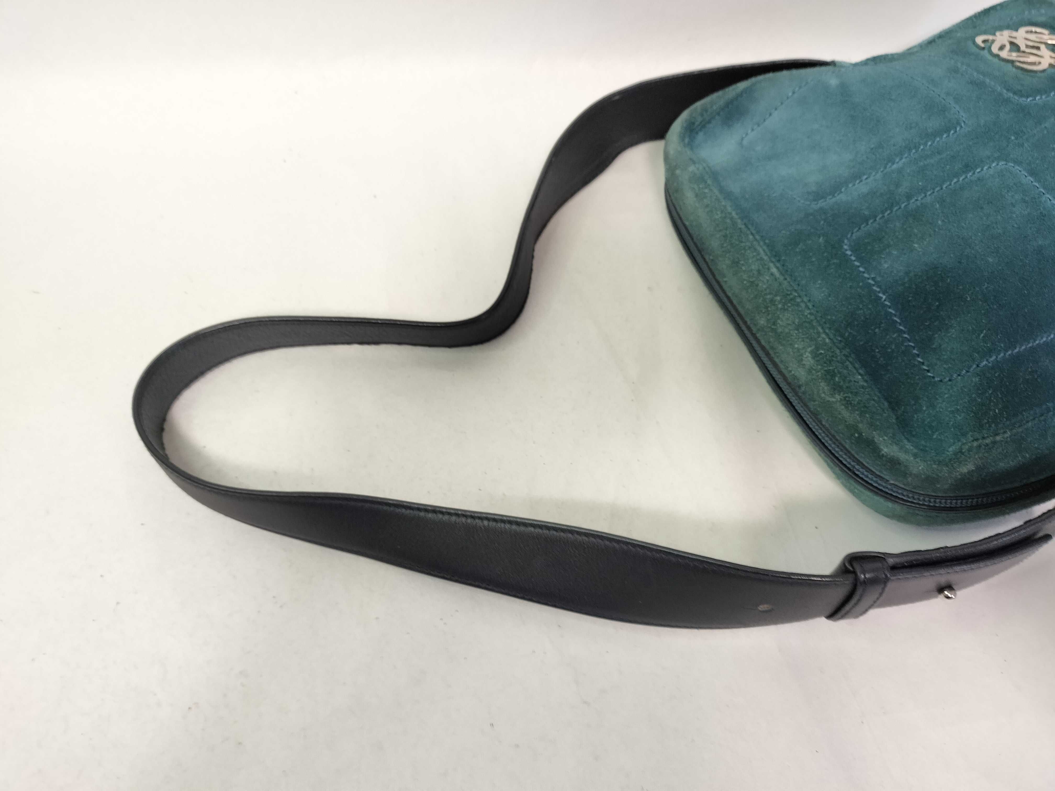 One-Shoulder Suede Shoulder Bag — view 5