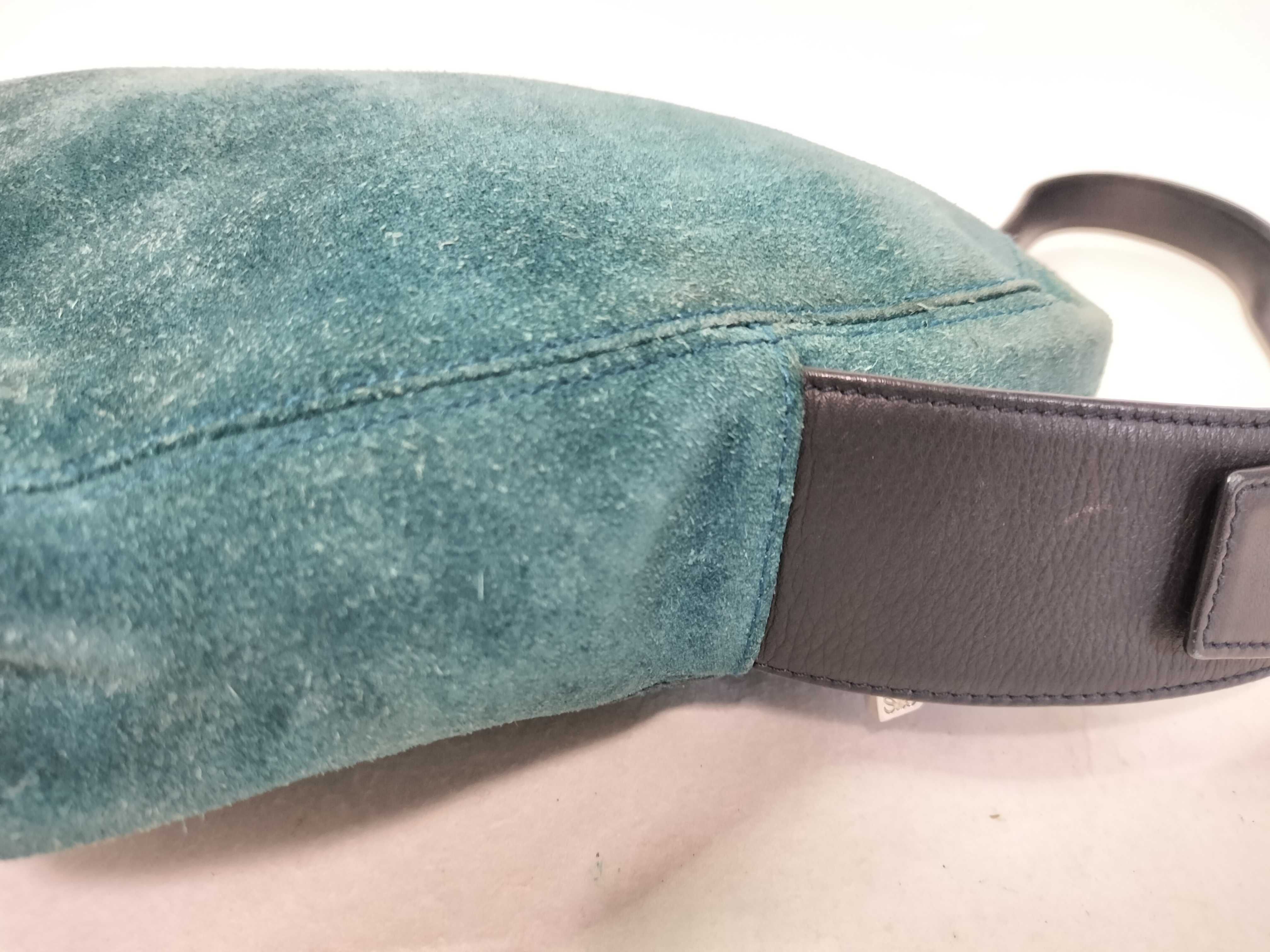 One-Shoulder Suede Shoulder Bag — view 8