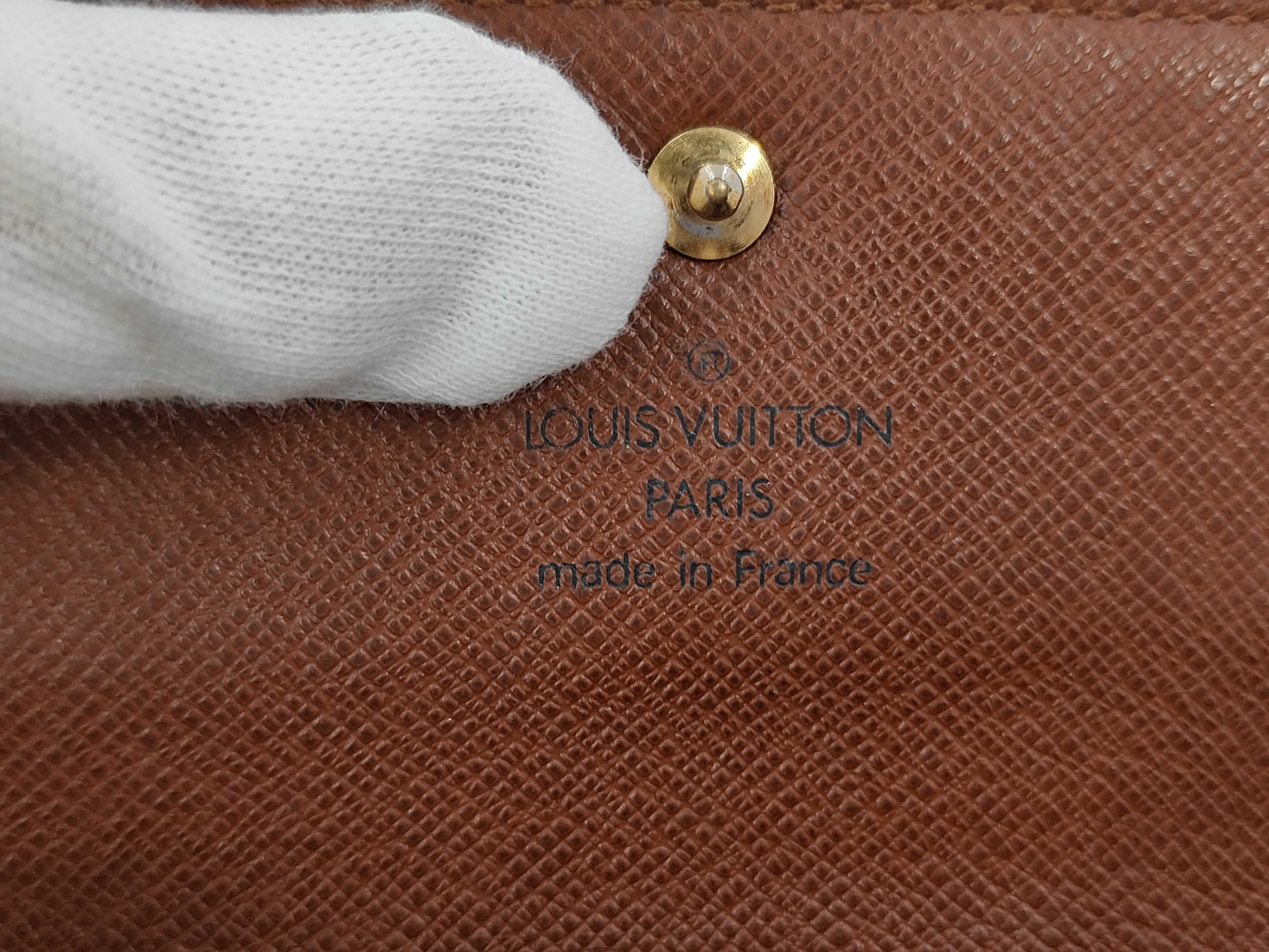 Monogram Portefeuille Tresor Etui Papier M61202 Wallet — view 6