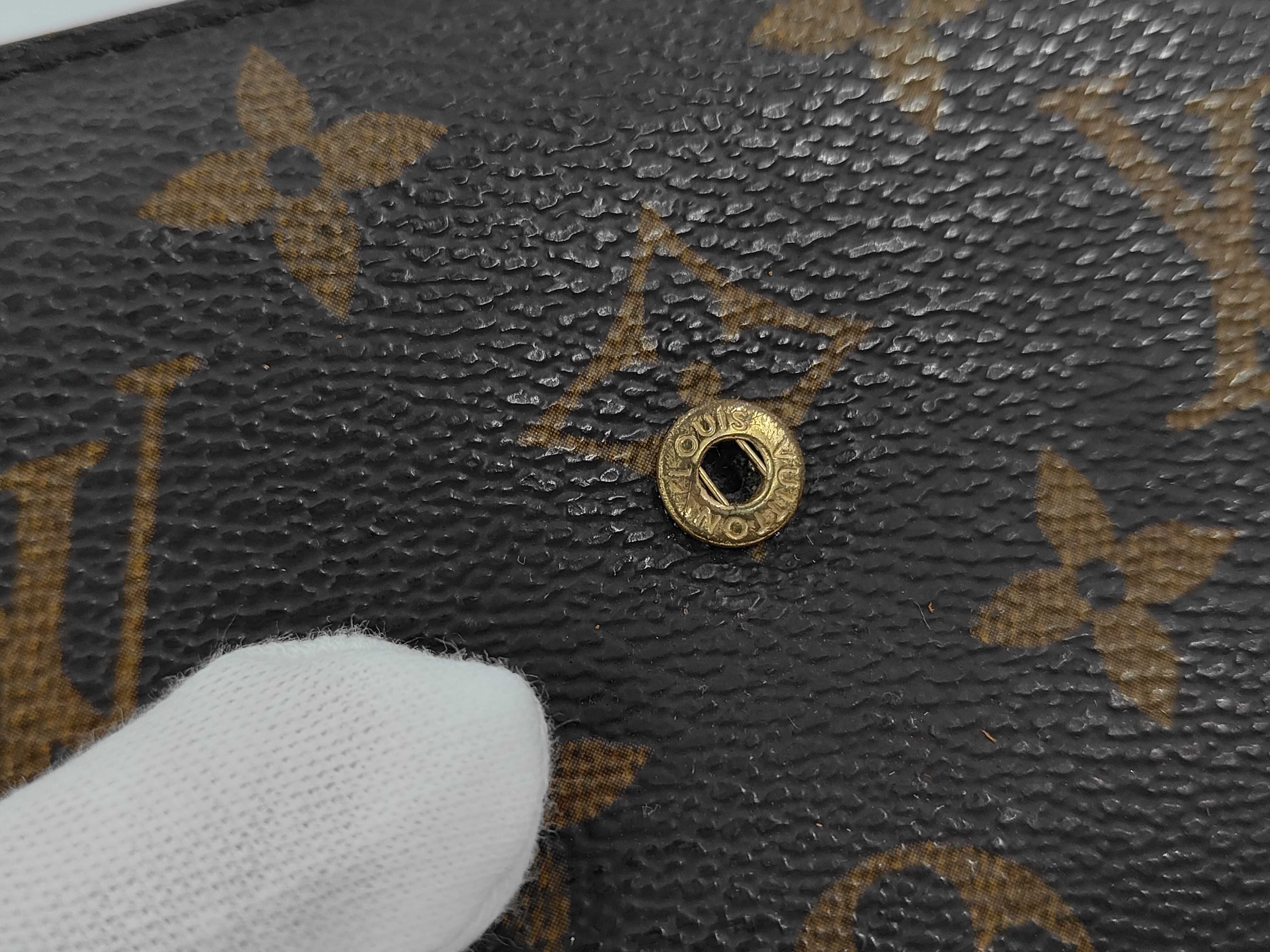 Monogram Portefeuille Tresor Etui Papier M61202 Wallet — view 7