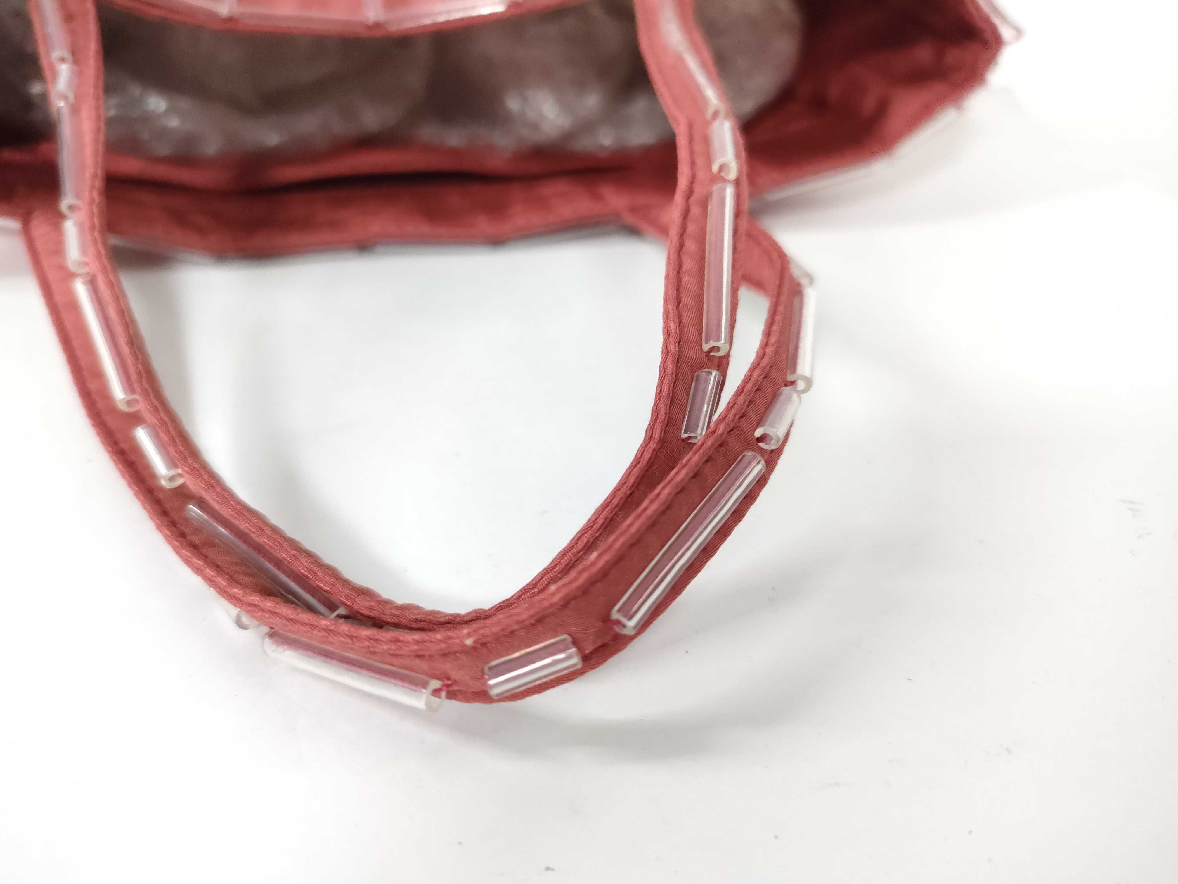 Nylon Prada Tote Bag Pink Handbag — view 4