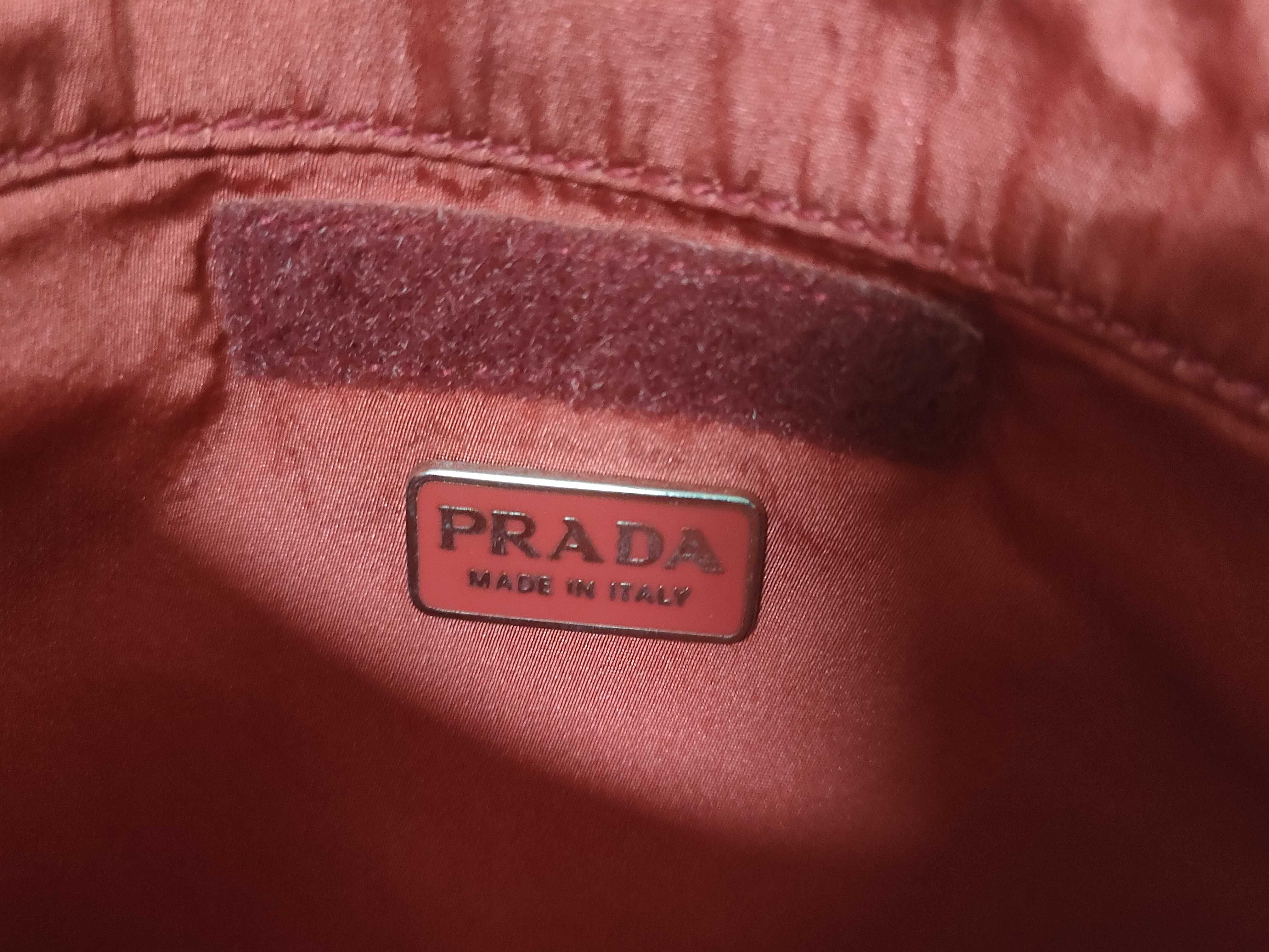 Nylon Prada Tote Bag Pink Handbag — view 10