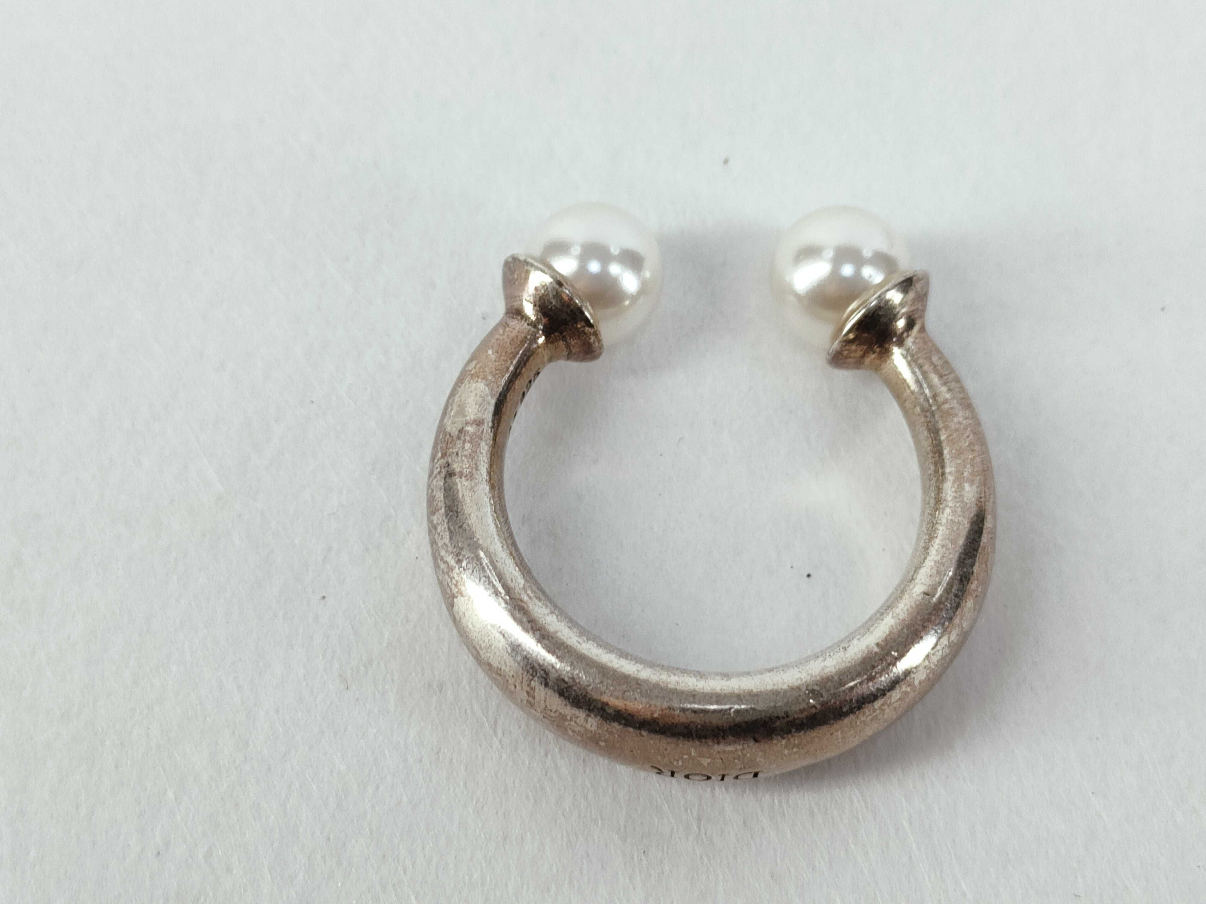 Tribal Pearl Ring, Size M — view 4