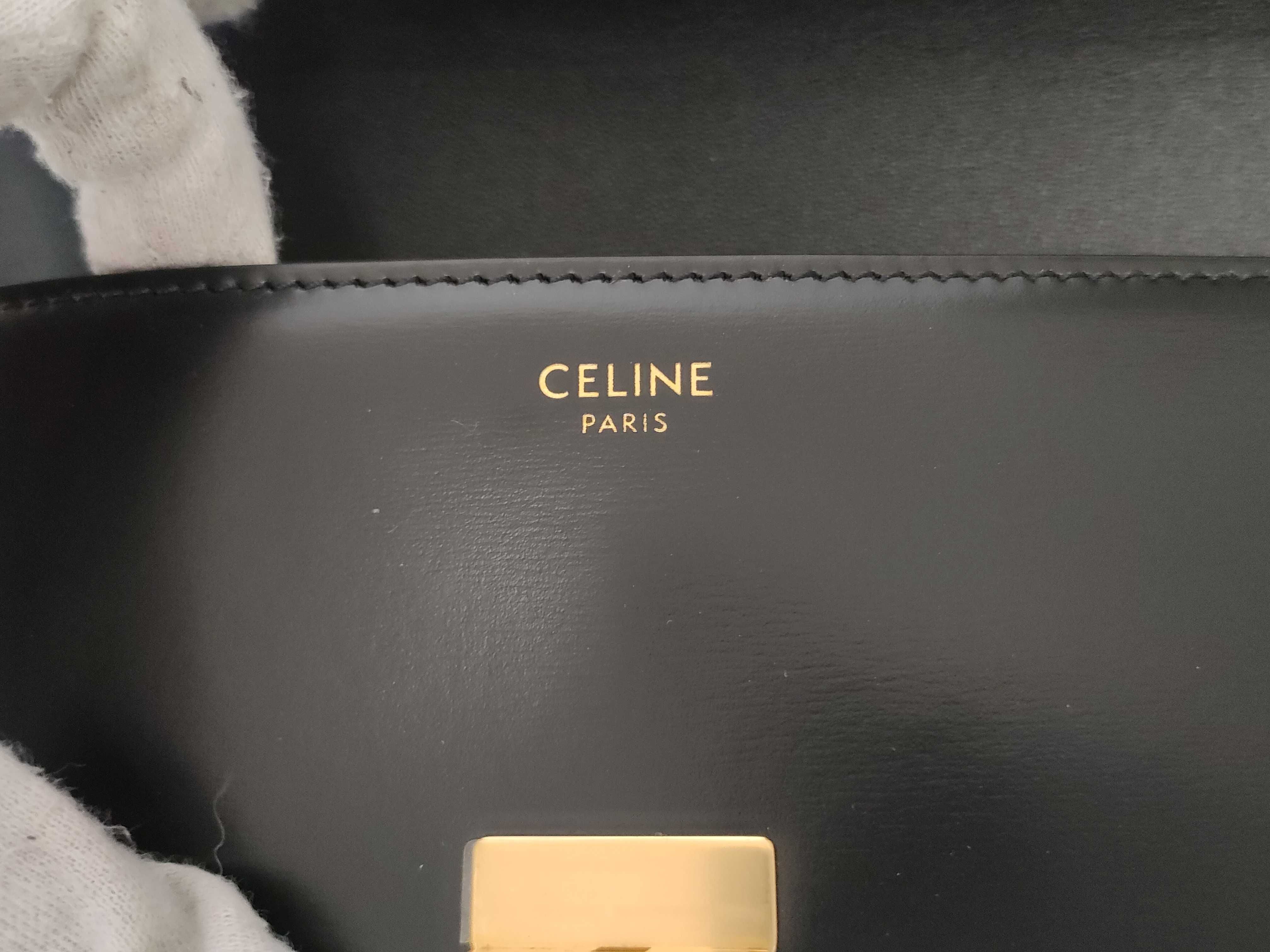 Triomphe Chain Shoulder Bag — view 9