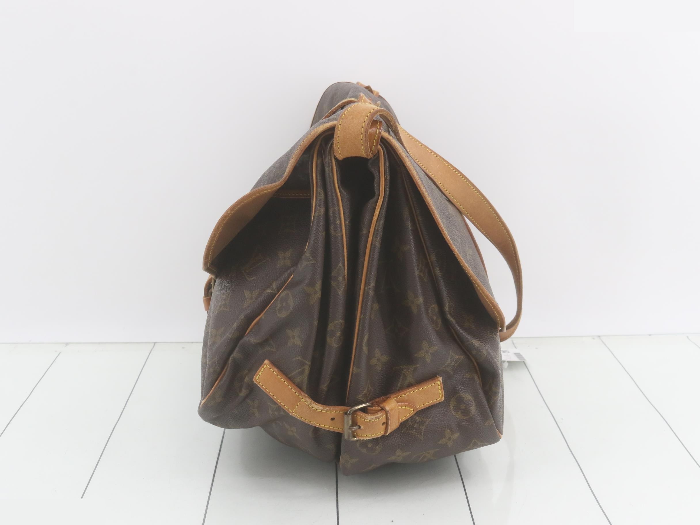 Monogram Saumur 35 Shoulder Bag M42254 — view 3