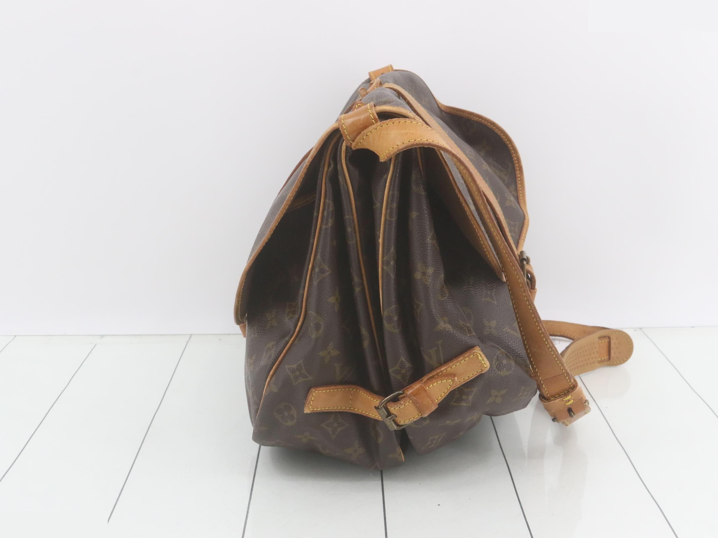 Monogram Saumur 35 Shoulder Bag M42254 — view 4