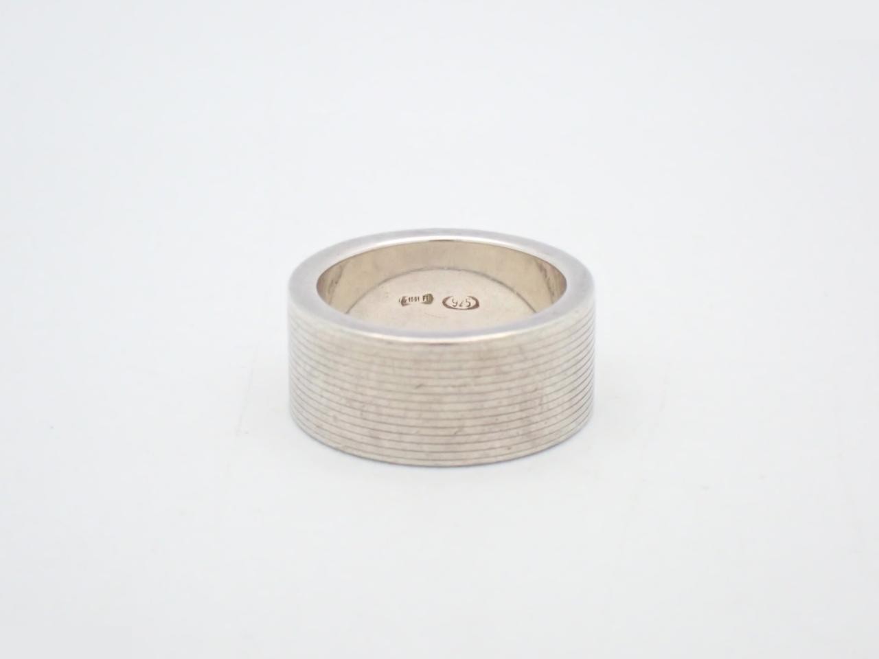 Ring, Ag925/7.3g, stamped "5", actual size #4 — view 2