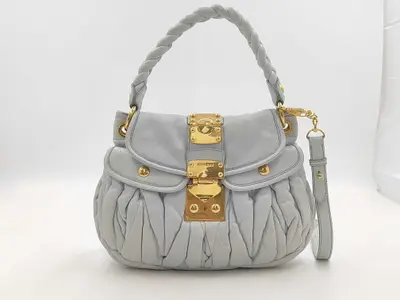 2-way Matelassé Handbag