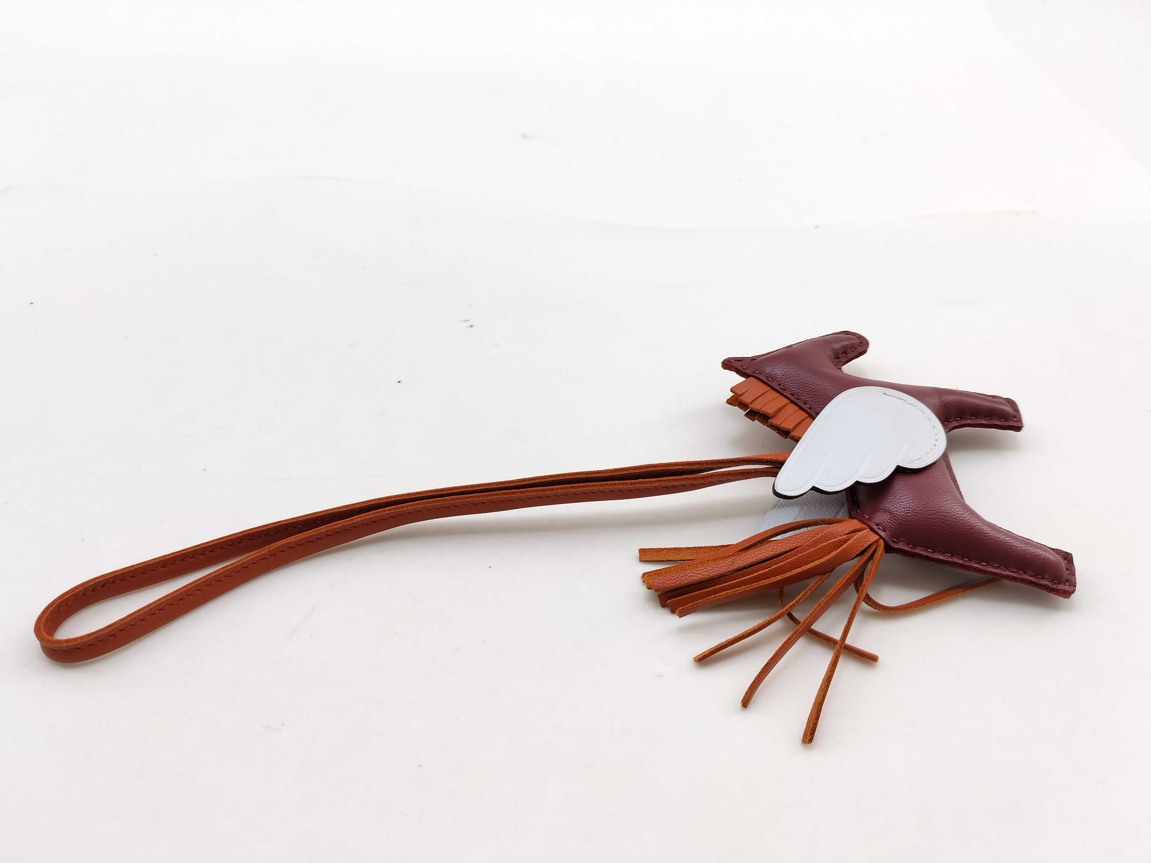 Pegasus PM Rouge Grenat x Carnelian Hermes Charm — view 7