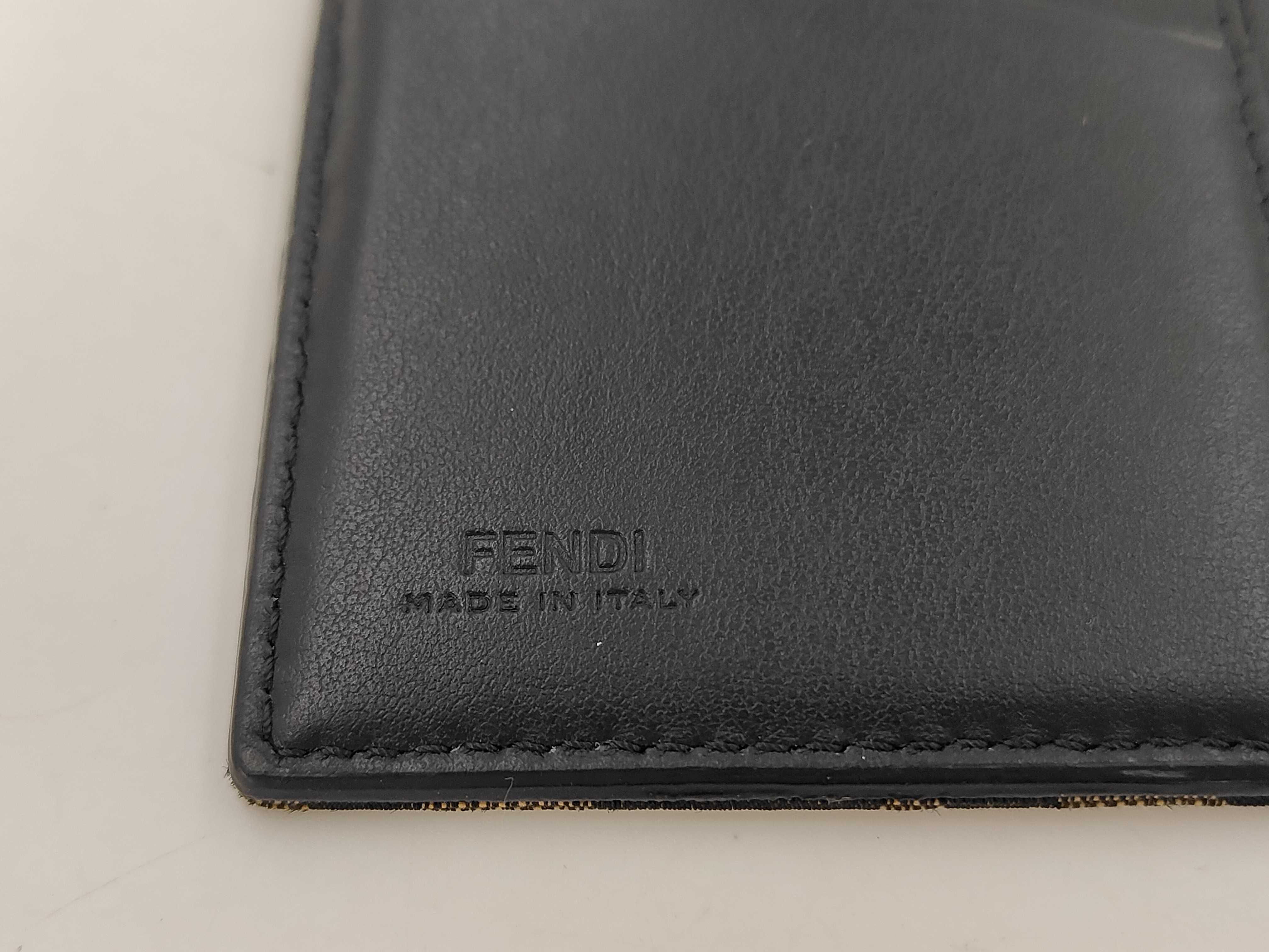 Zucca pattern Fendi Zucca long wallet canvas brown wallet — view 12