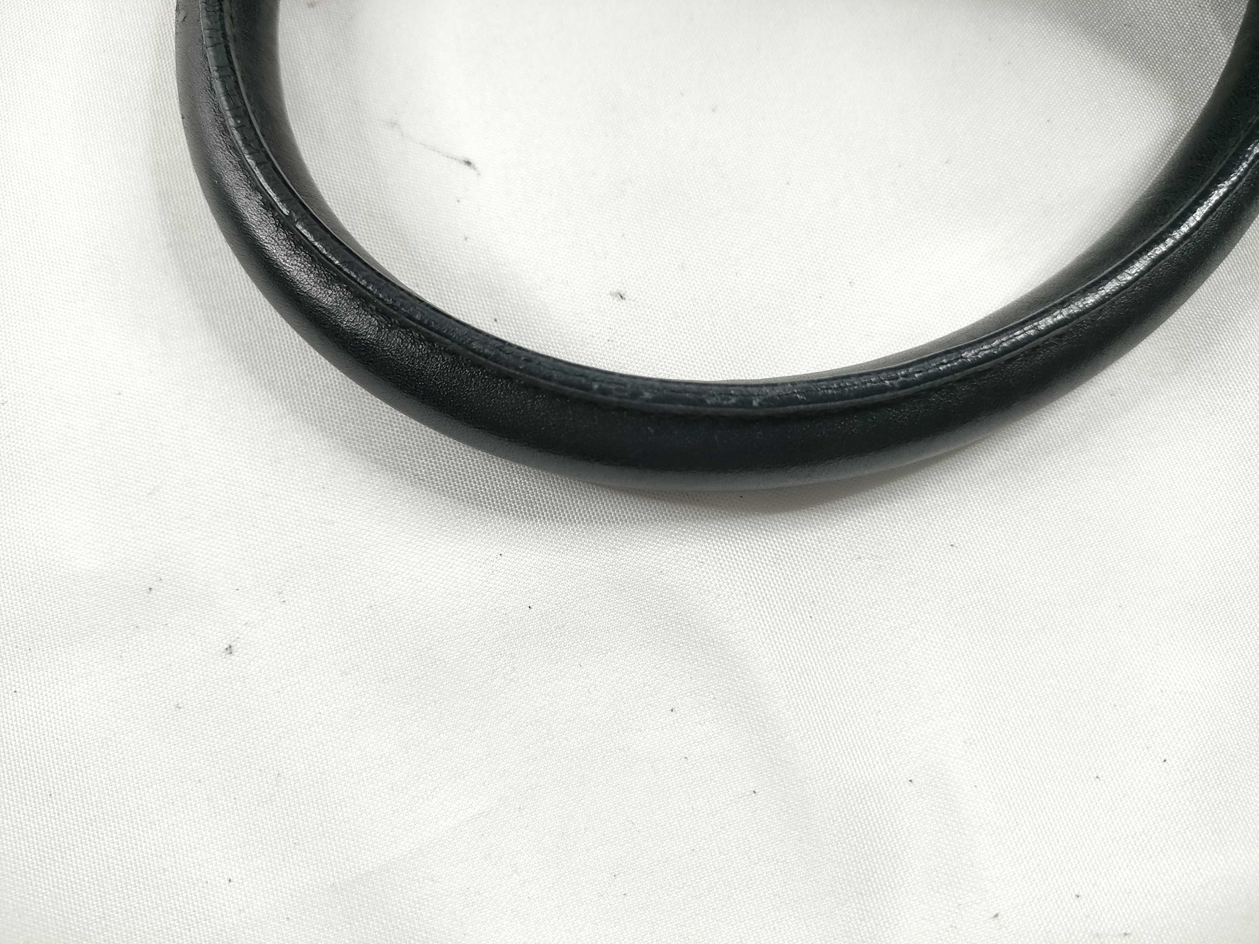 Bulgari Circle Logo Mini Boston Bag Black Handbag — view 8