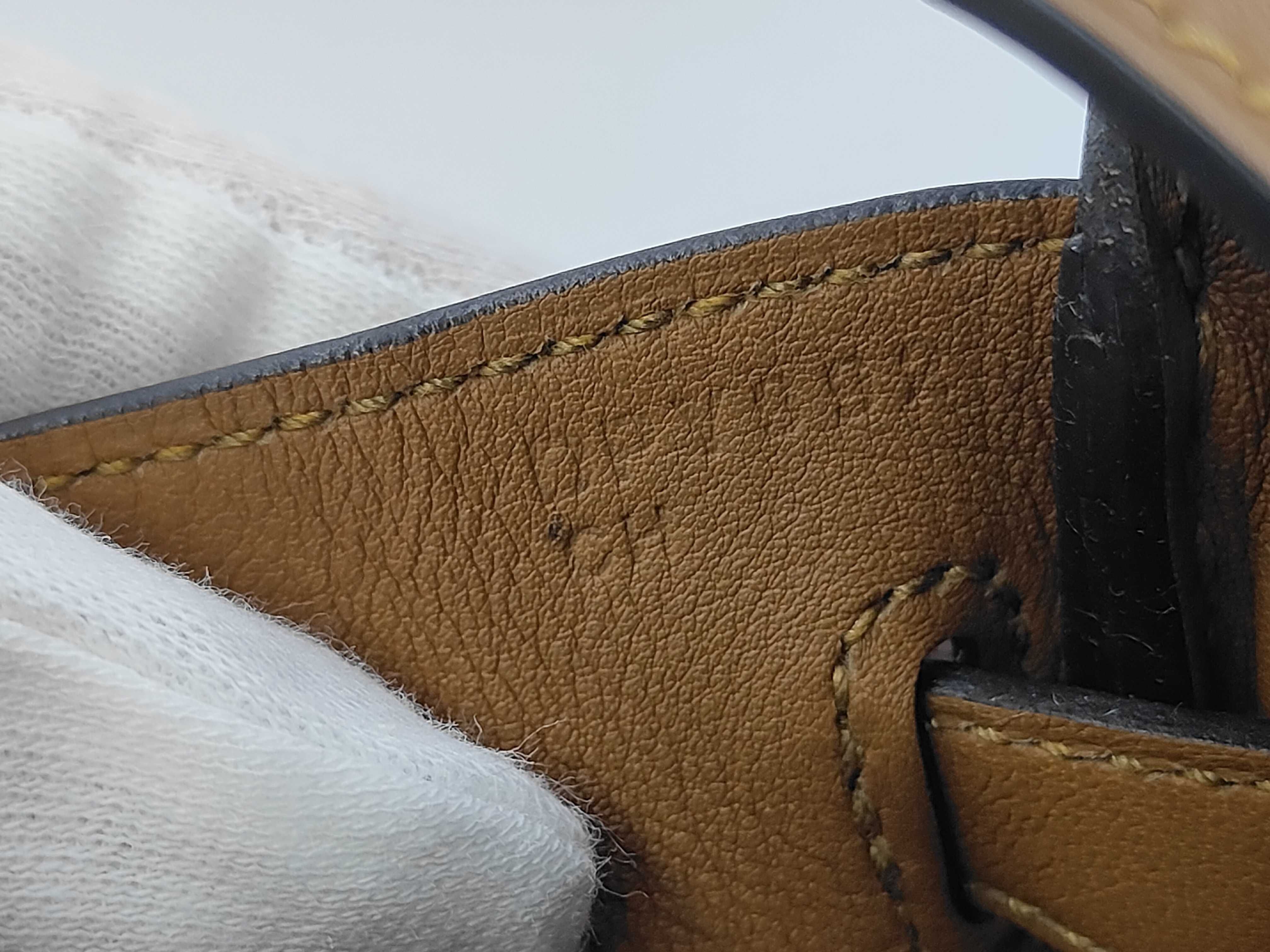 Birkin 25 Biscuit Silver Hardware (Stamped) Handbag — view 11