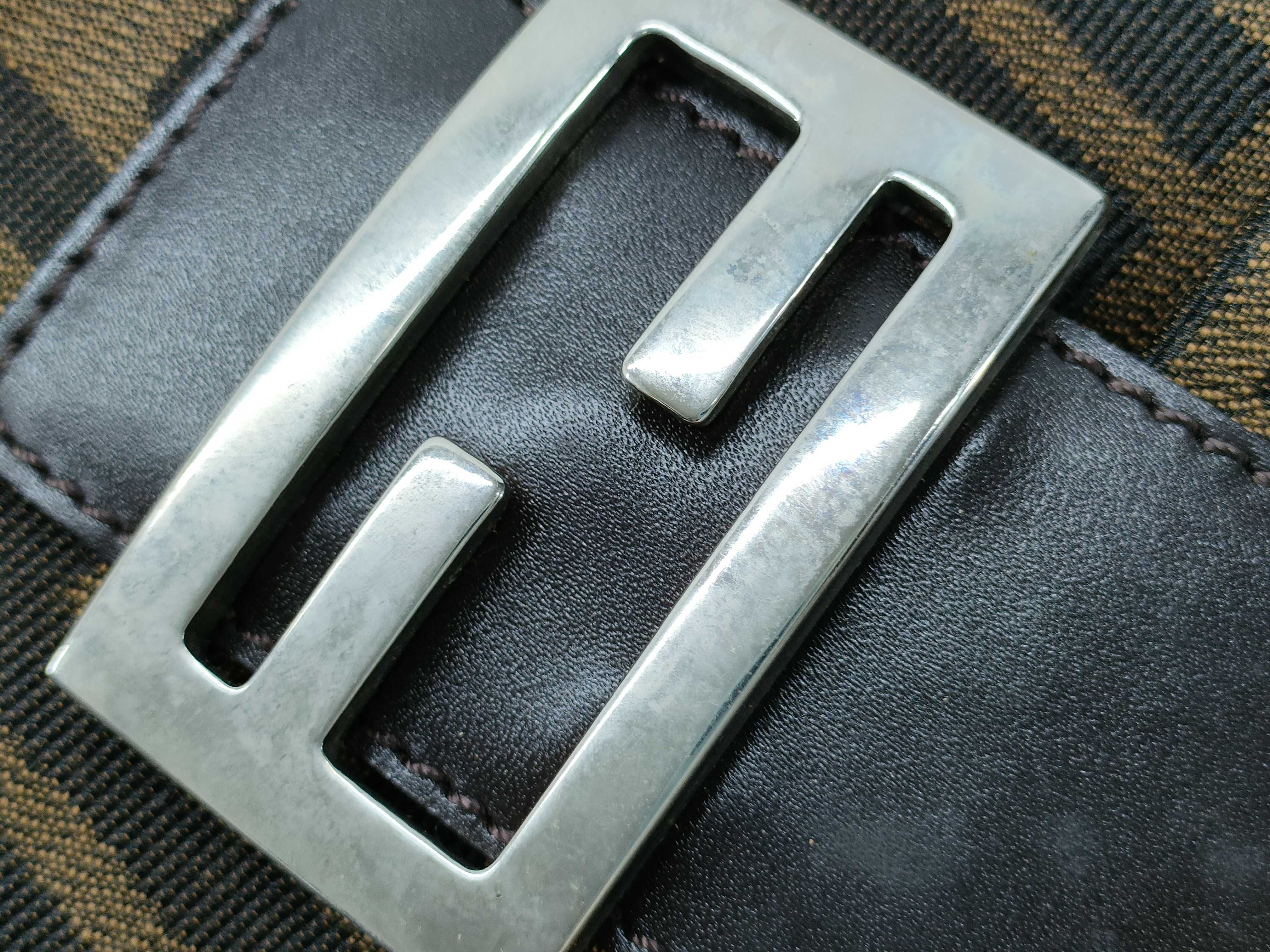 Zucca Pattern Fendi Zucca Mamma Bucket Shoulder Bag — view 14