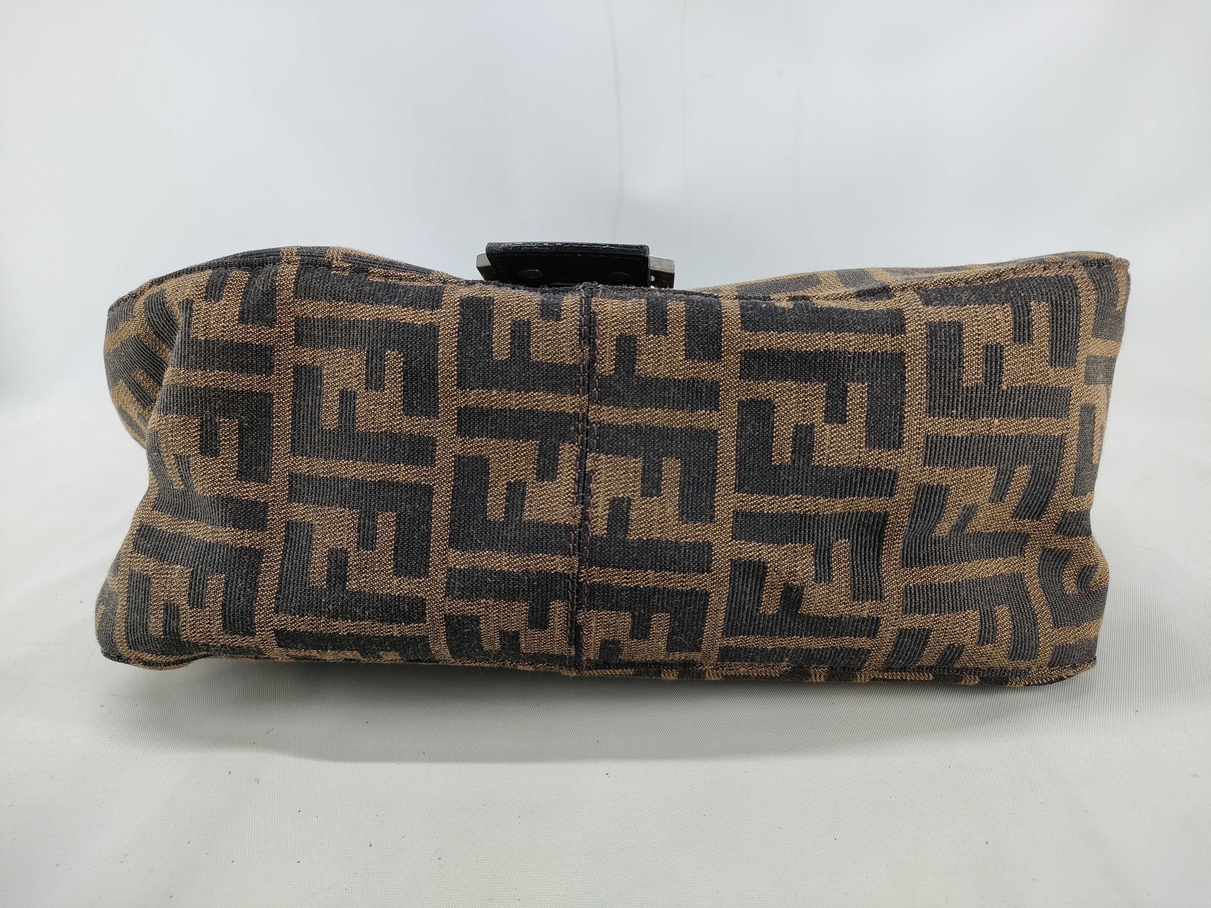 Zucca Pattern Fendi Zucca Mamma Bucket Shoulder Bag — view 3