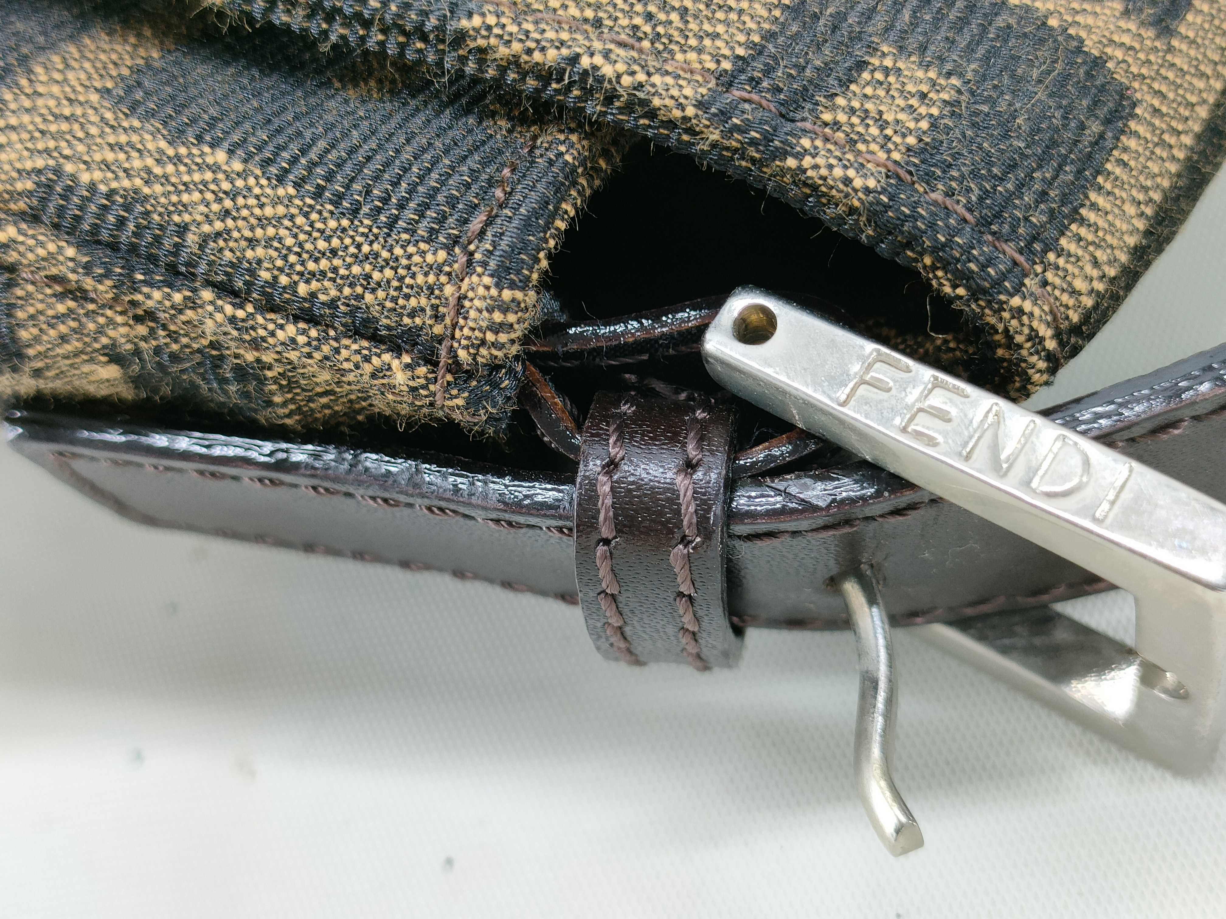Zucca Pattern Fendi Zucca Mamma Bucket Shoulder Bag — view 7