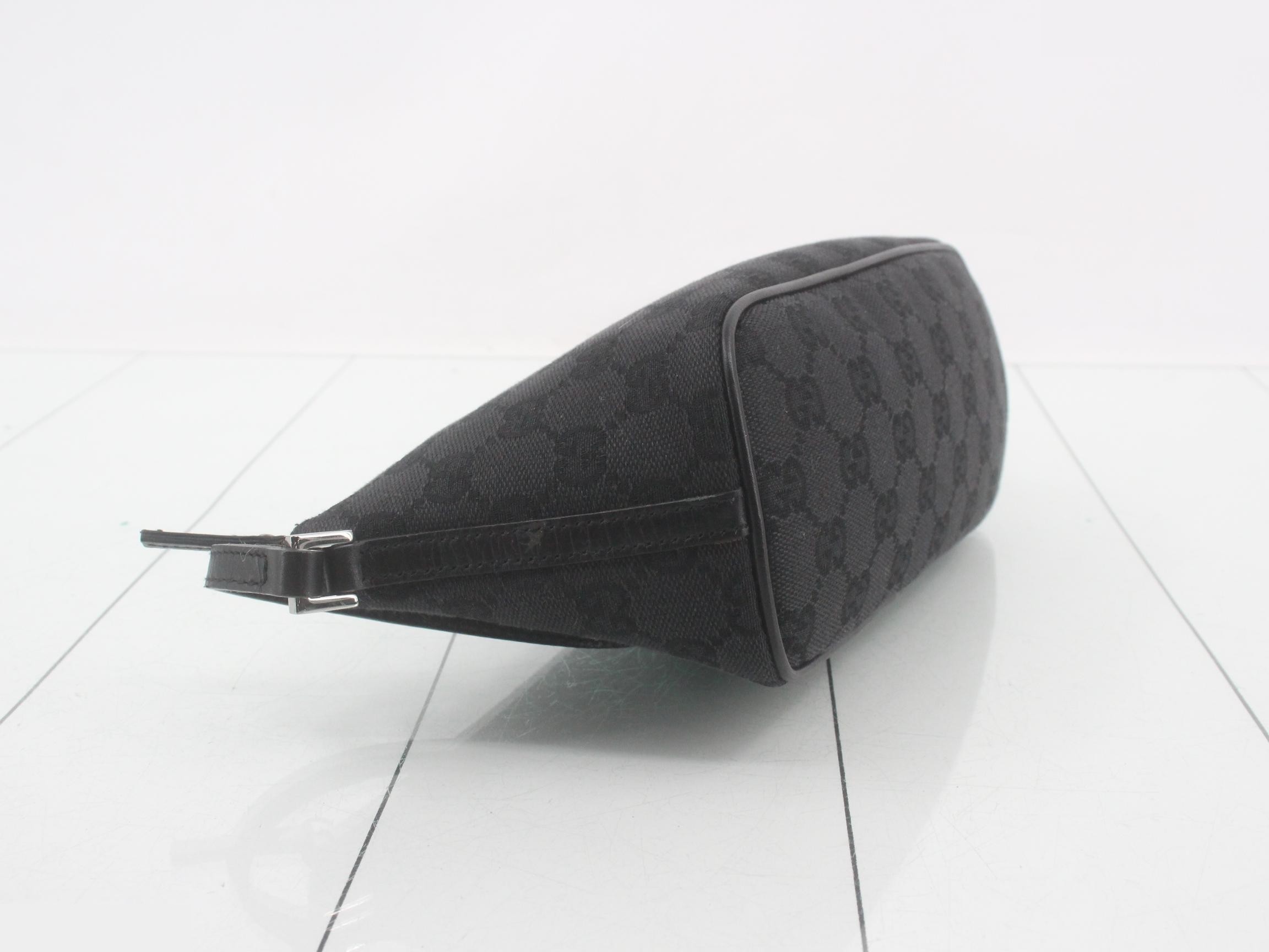 GG Canvas Accessory Pouch — view 5