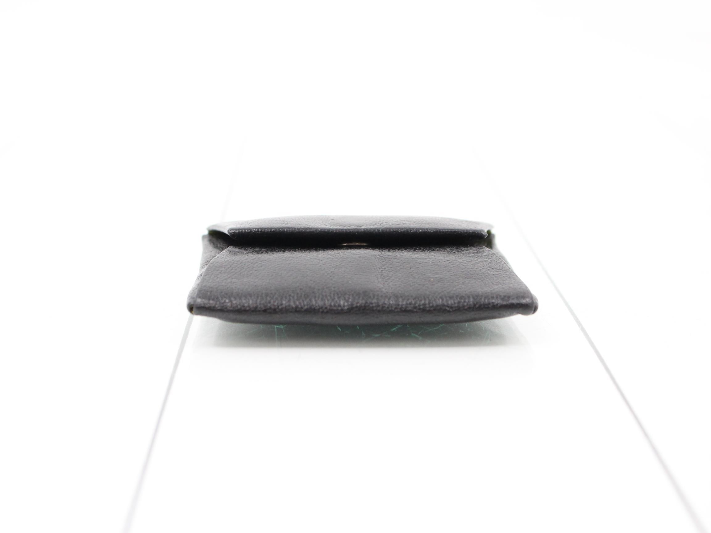 Bastia Leather Coin Case R Stamp — view 3