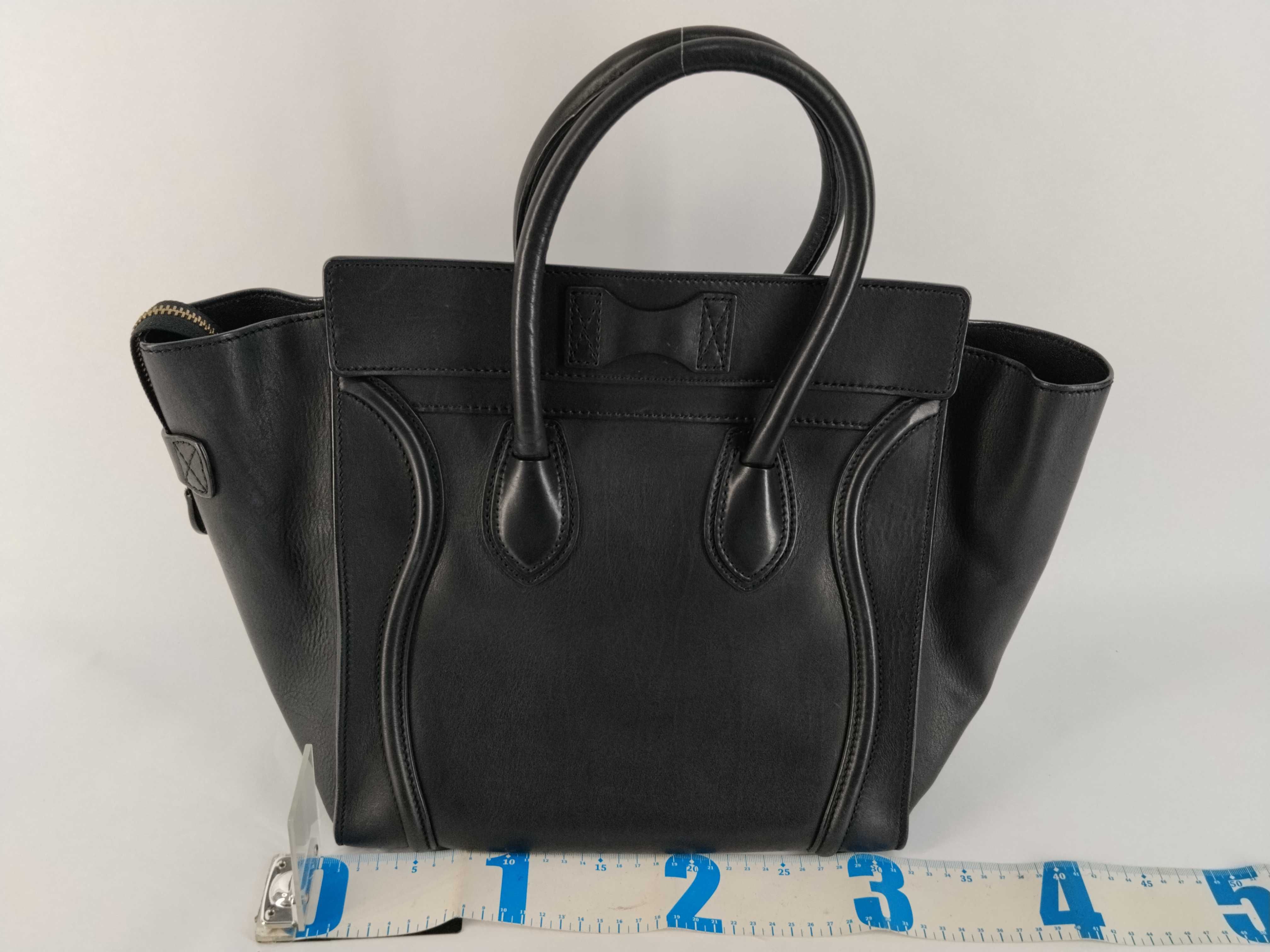 Luggage Tote Bag, Black Tote Bag — view 2