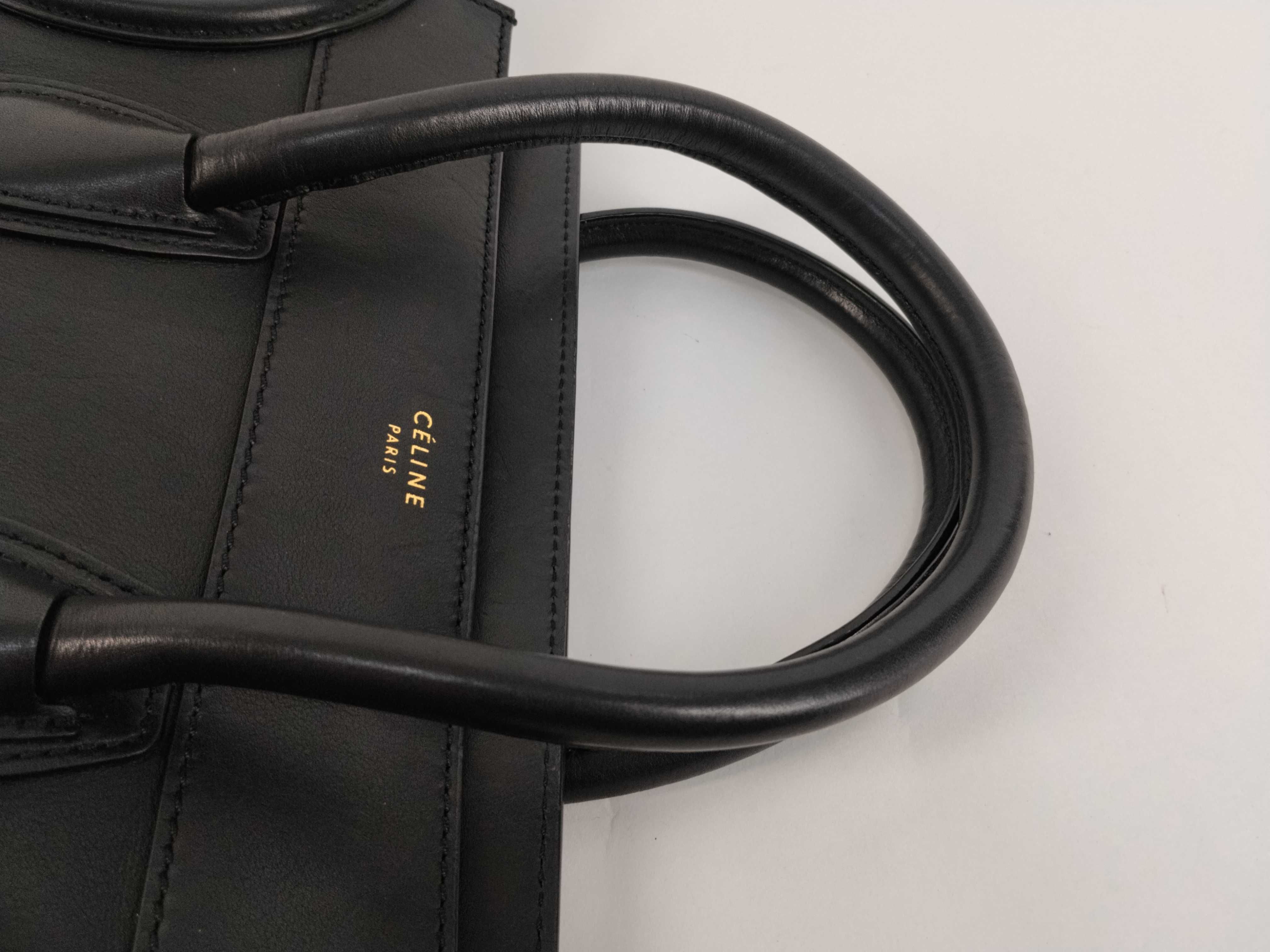 Luggage Tote Bag, Black Tote Bag — view 3