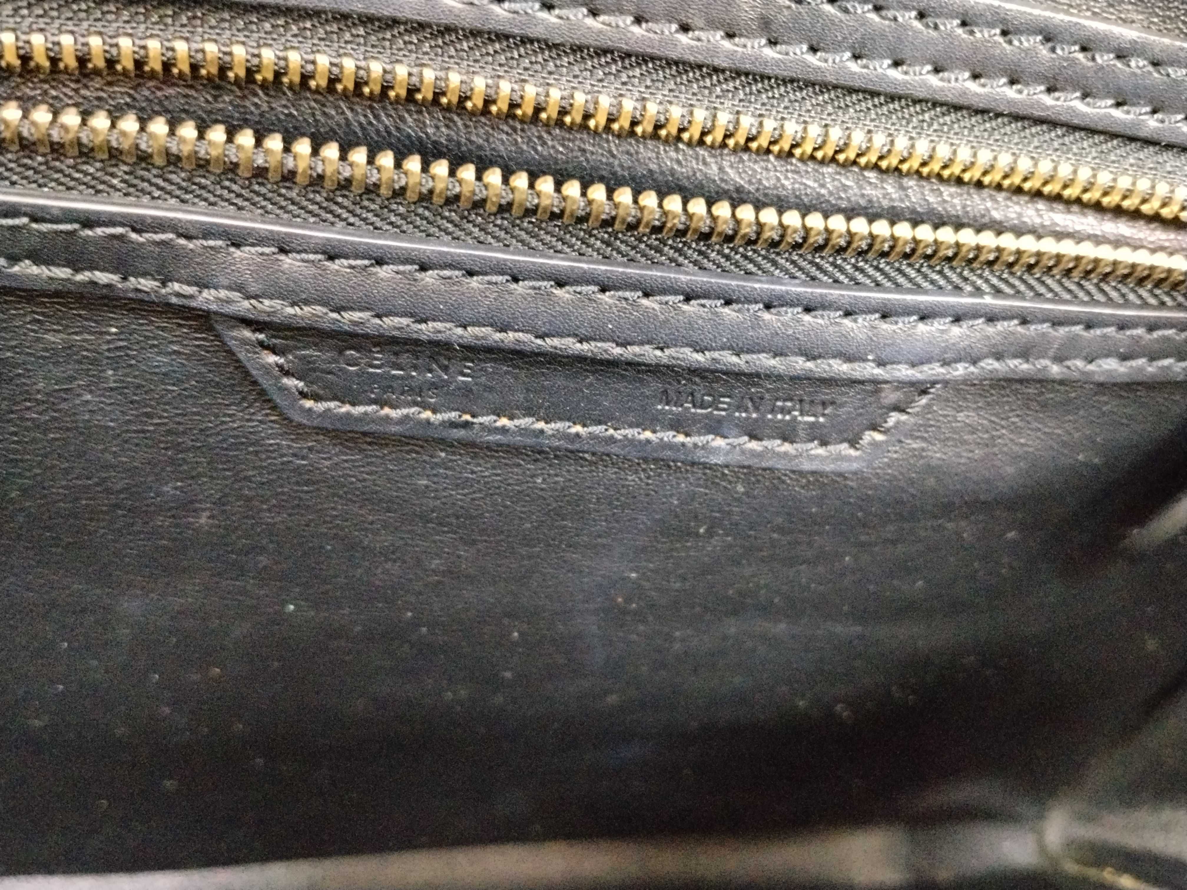 Luggage Tote Bag, Black Tote Bag — view 10