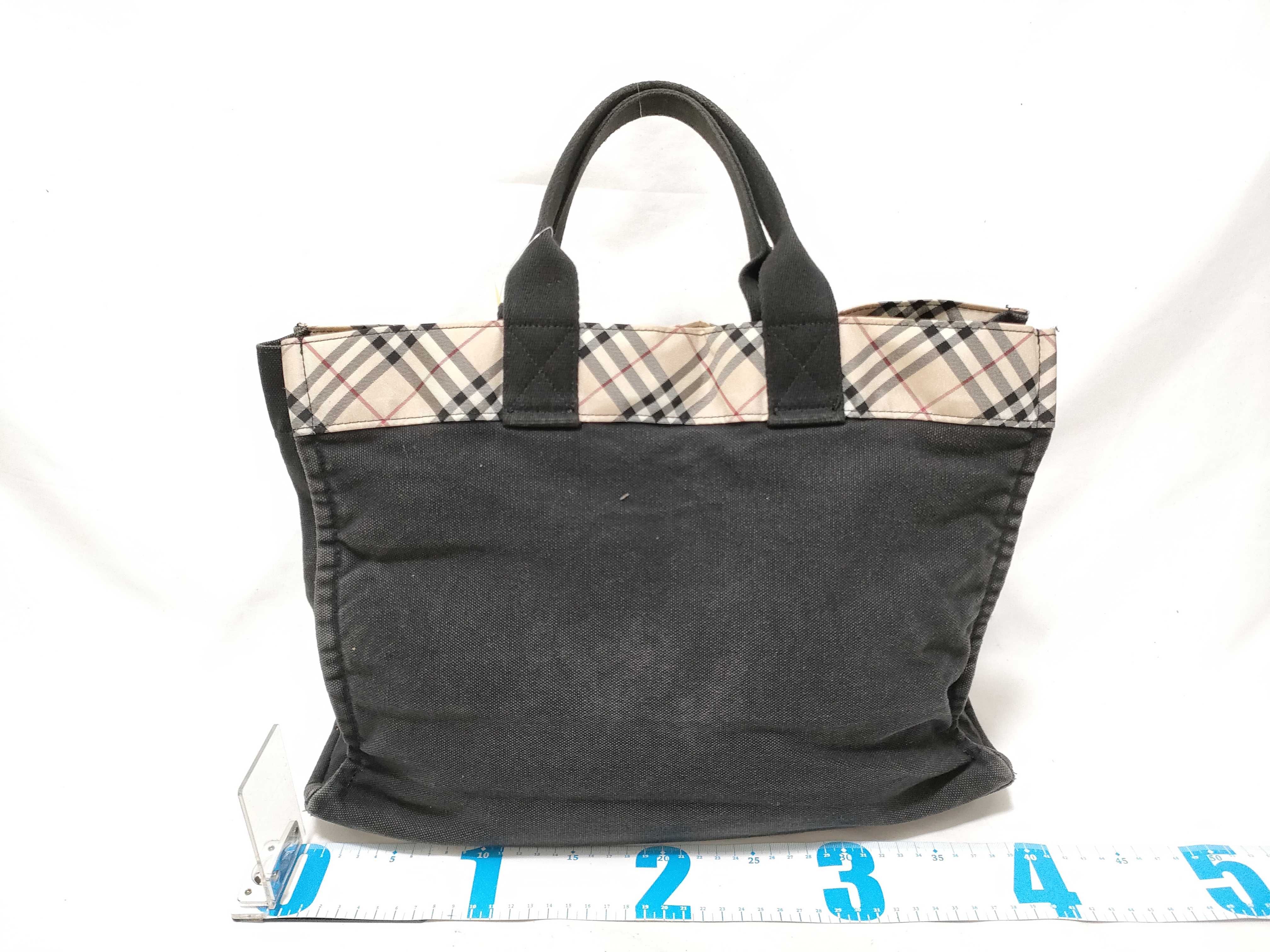 Blue Label Canvas Tote Bag — view 2