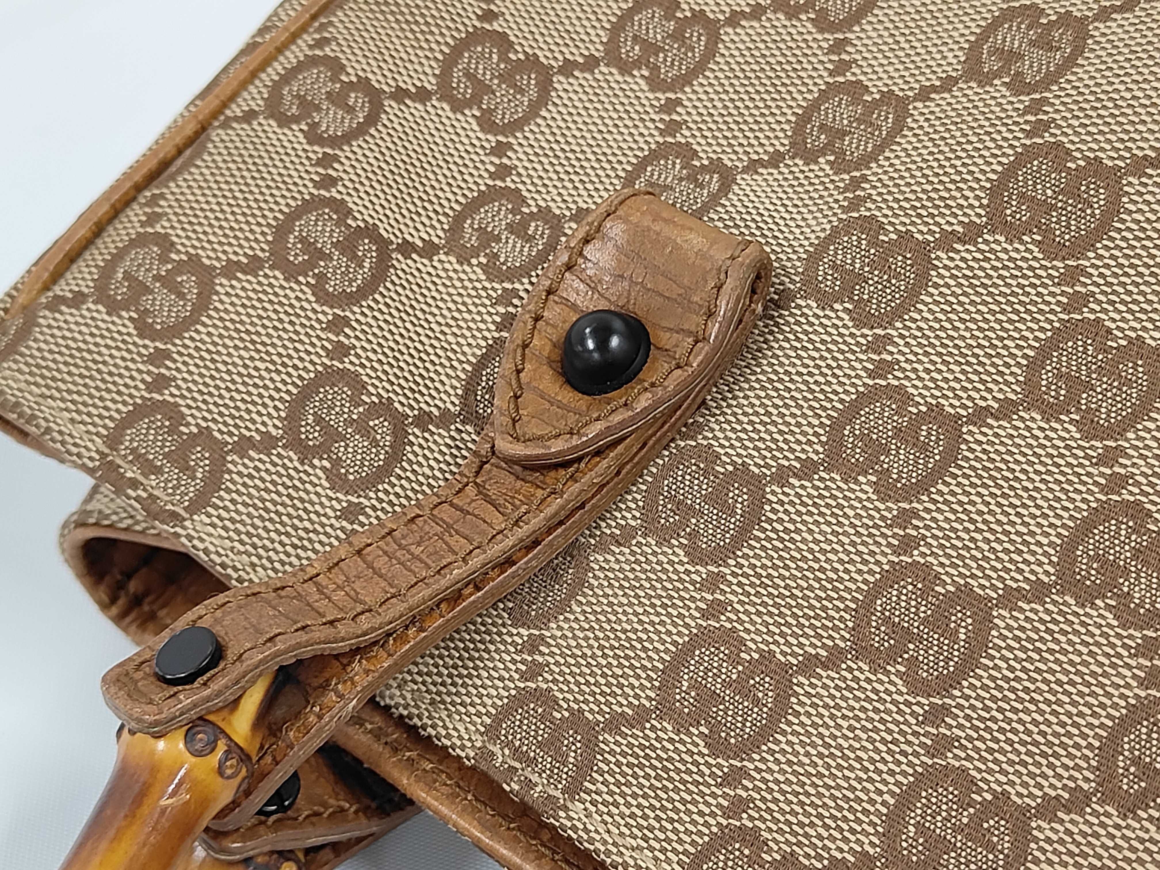 Bamboo Supreme Canvas Handbag Tote Bag — view 6