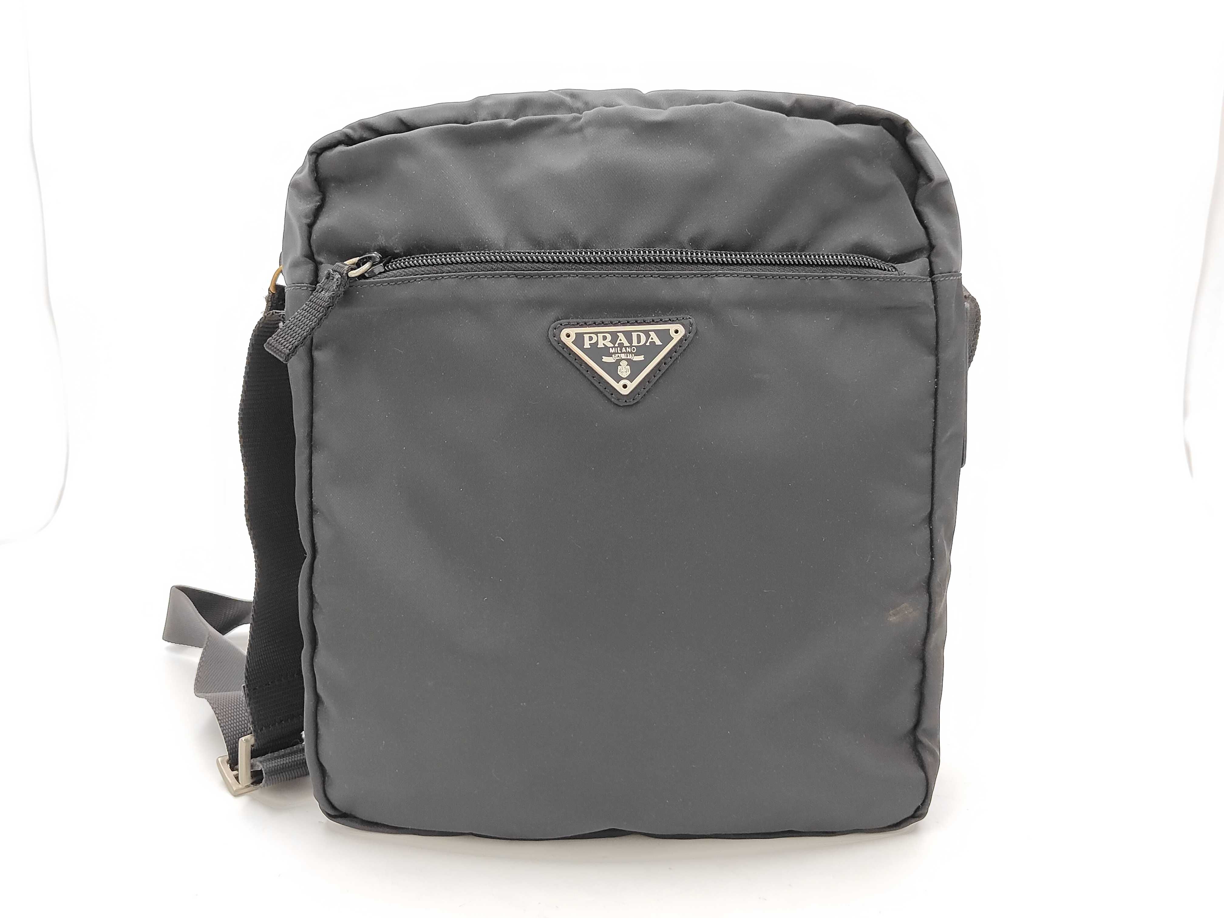 Tessuto Nylon Black Shoulder Bag