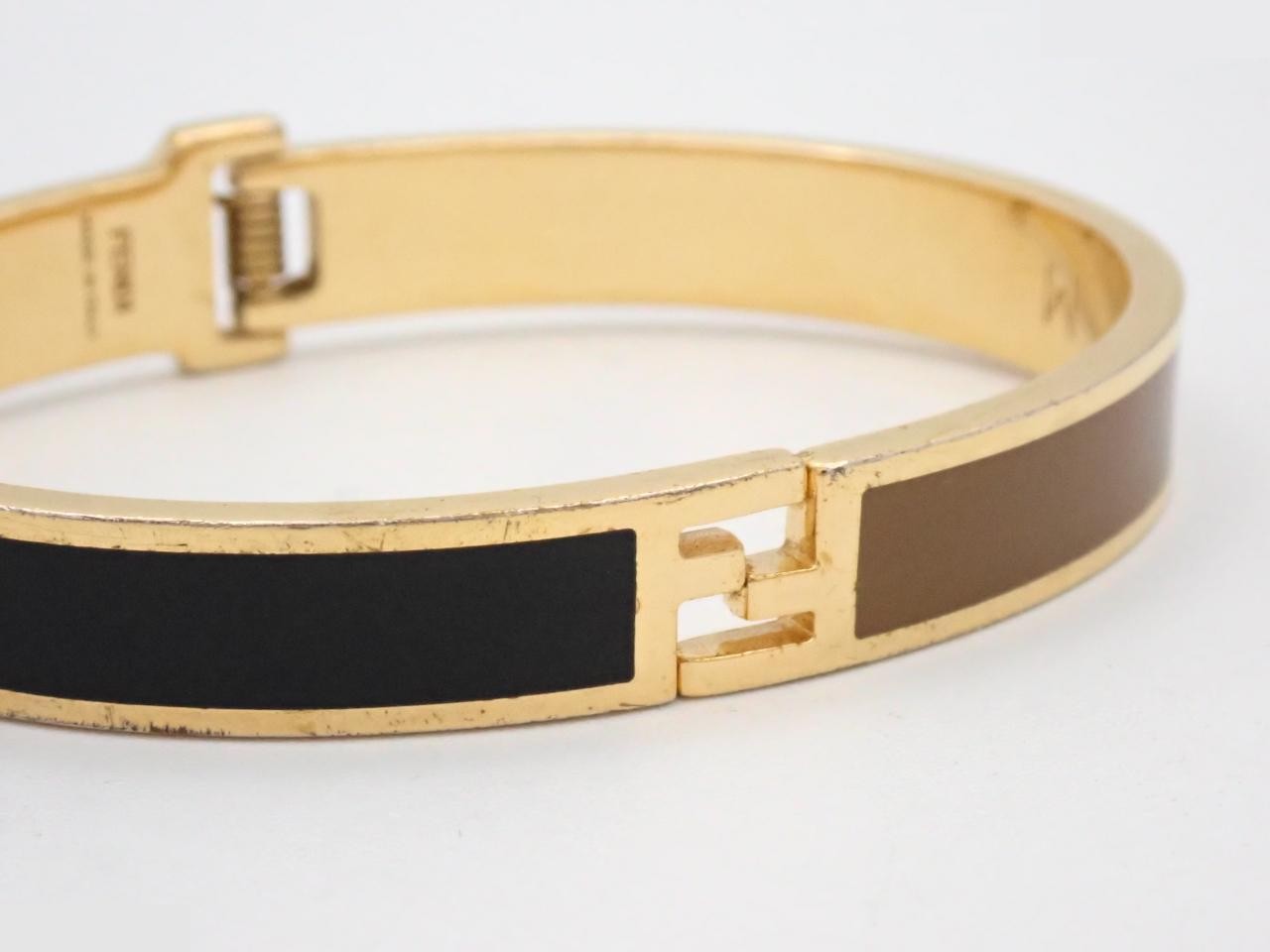 Other lines: Precious metal bangles (metal) - Black, Brown, Gold — view 3
