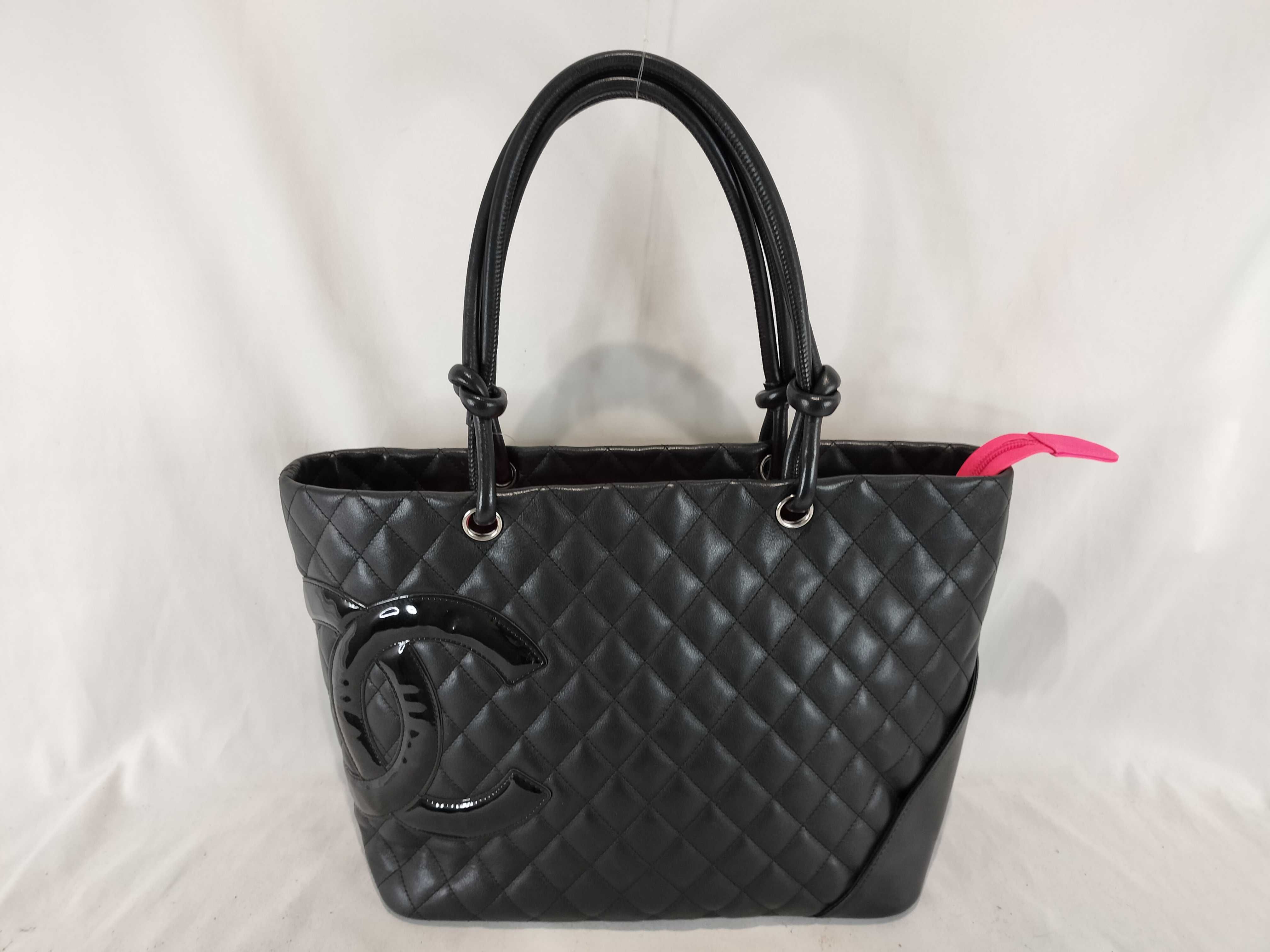 Cambon Tote Bag #10 Black Handbag