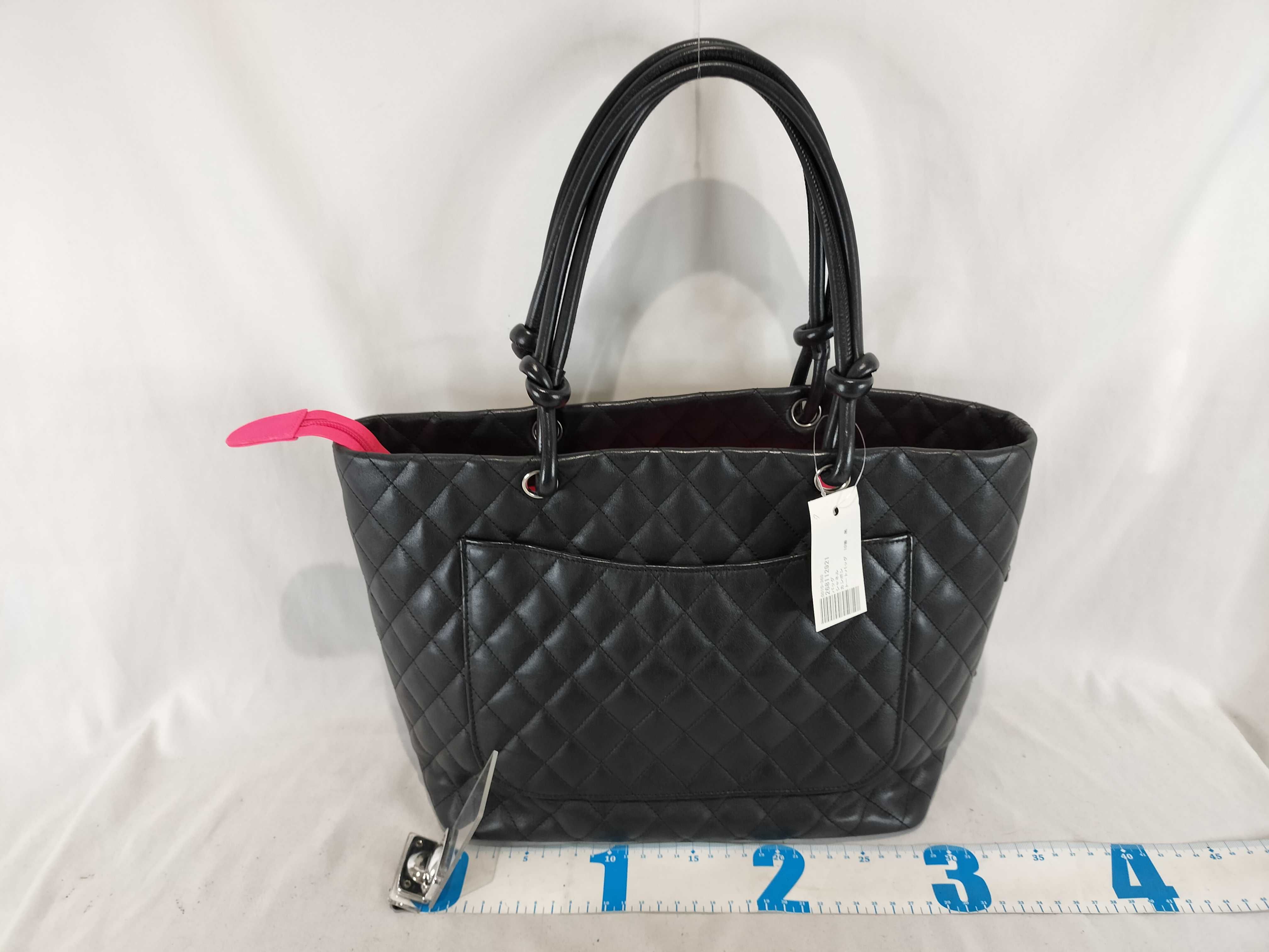 Cambon Tote Bag #10 Black Handbag — view 2