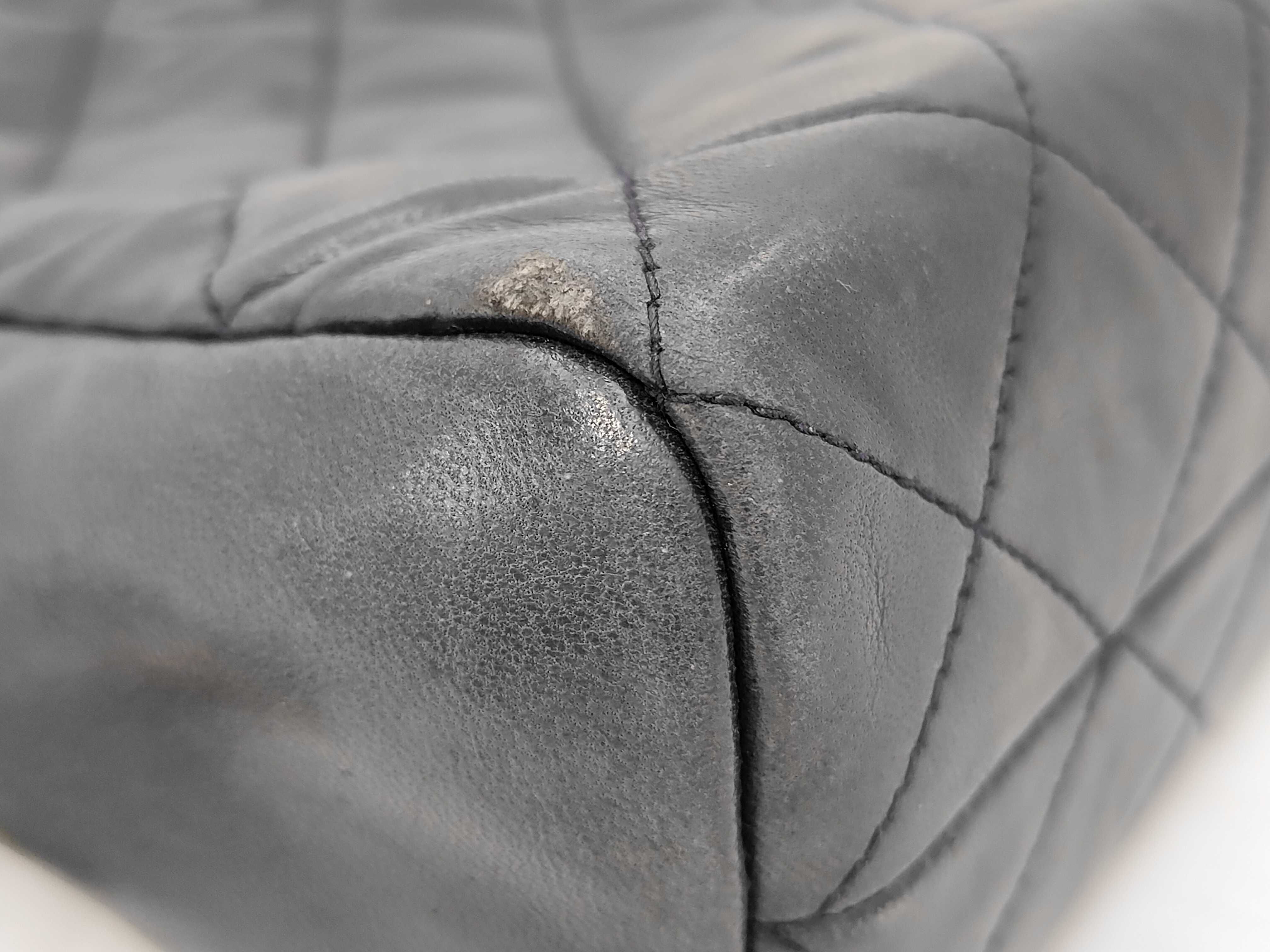 Lambskin Matelassé Chain Shoulder Bag — view 6