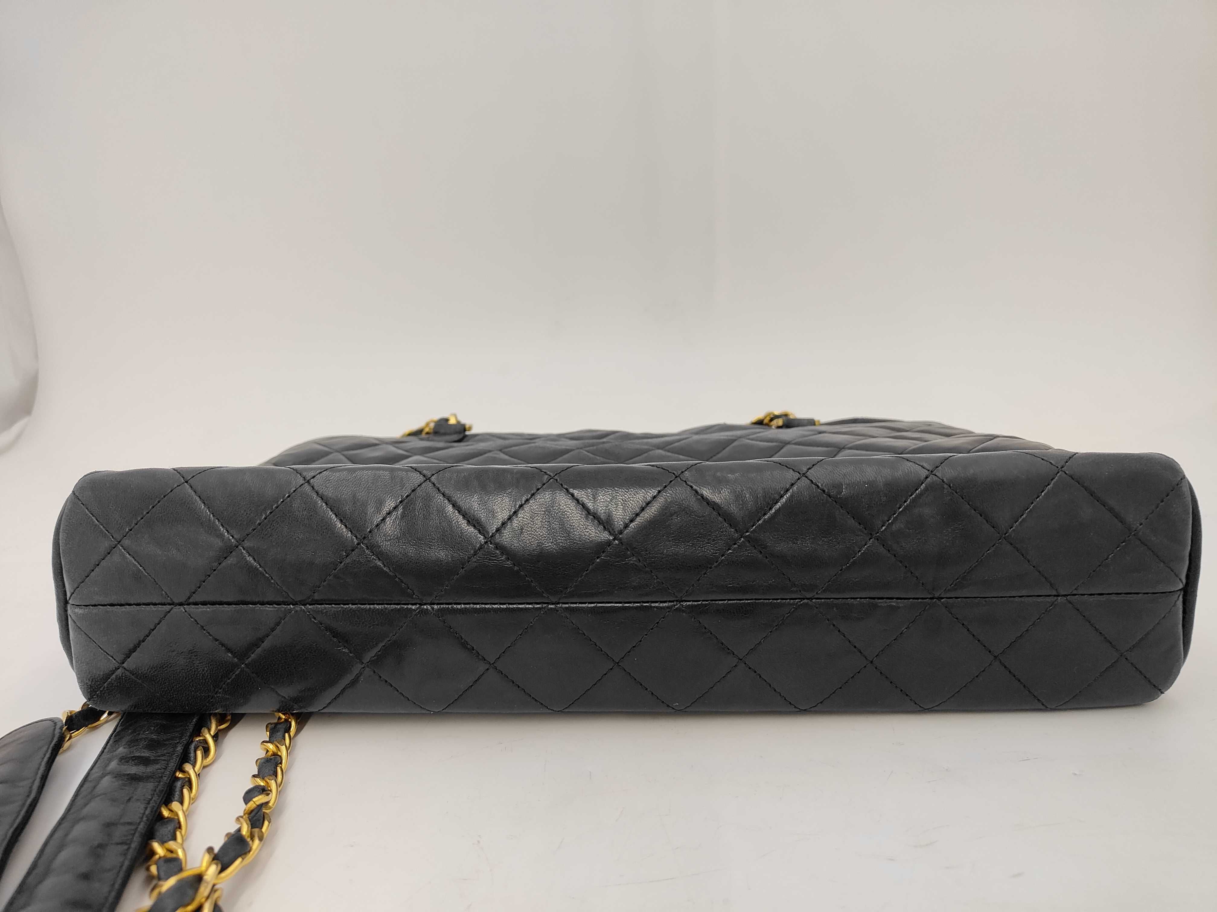 Lambskin Matelassé Chain Shoulder Bag — view 7