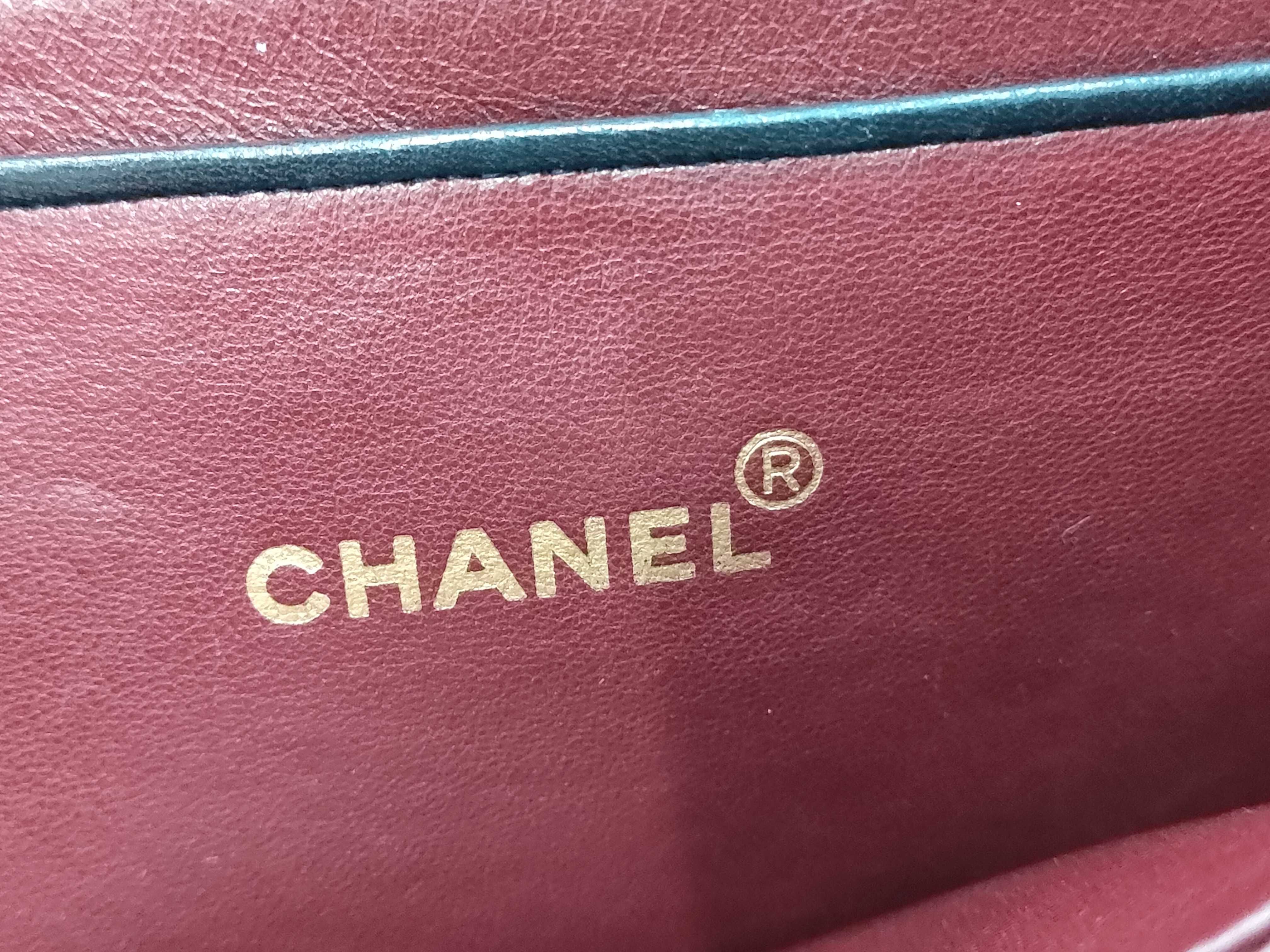 Lambskin Matelassé Chain Shoulder Bag — view 8
