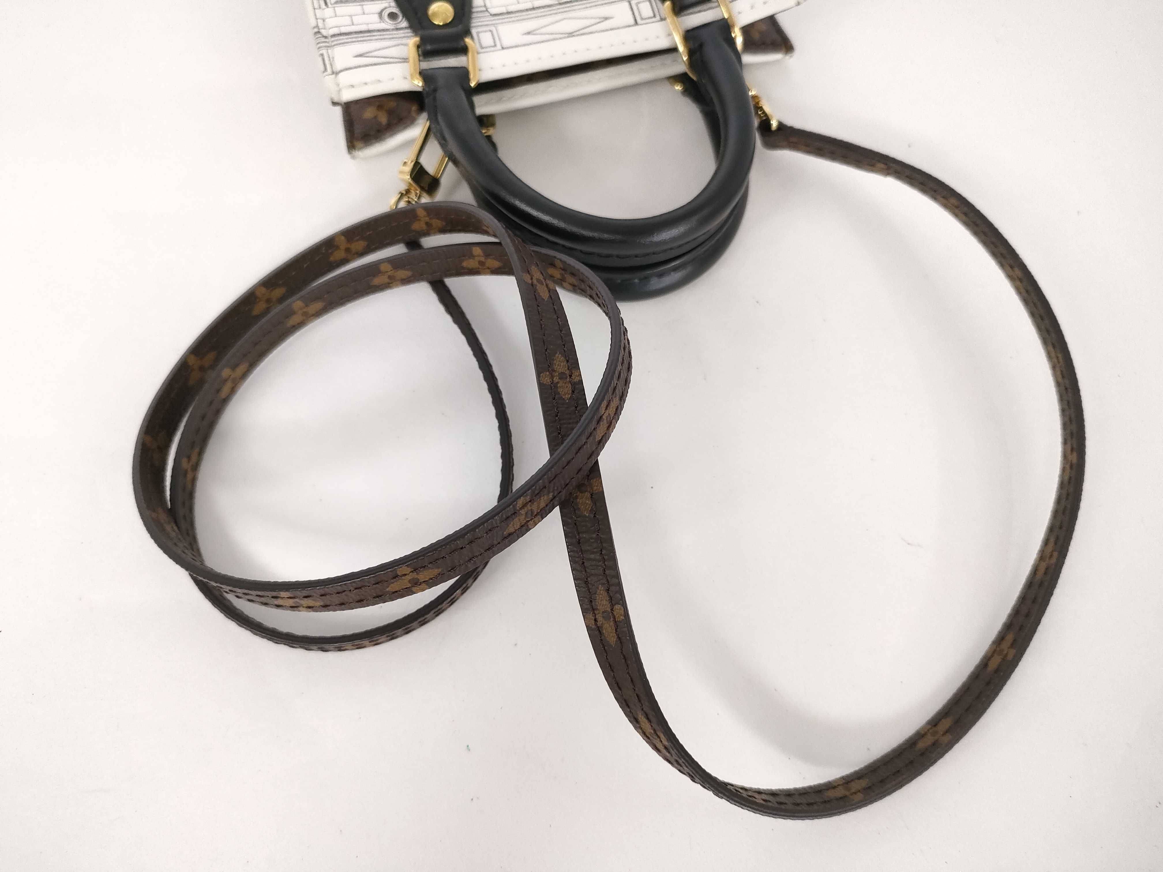 Monogram Louis Vuitton Mini Plat Bag Shoulder Bag — view 6