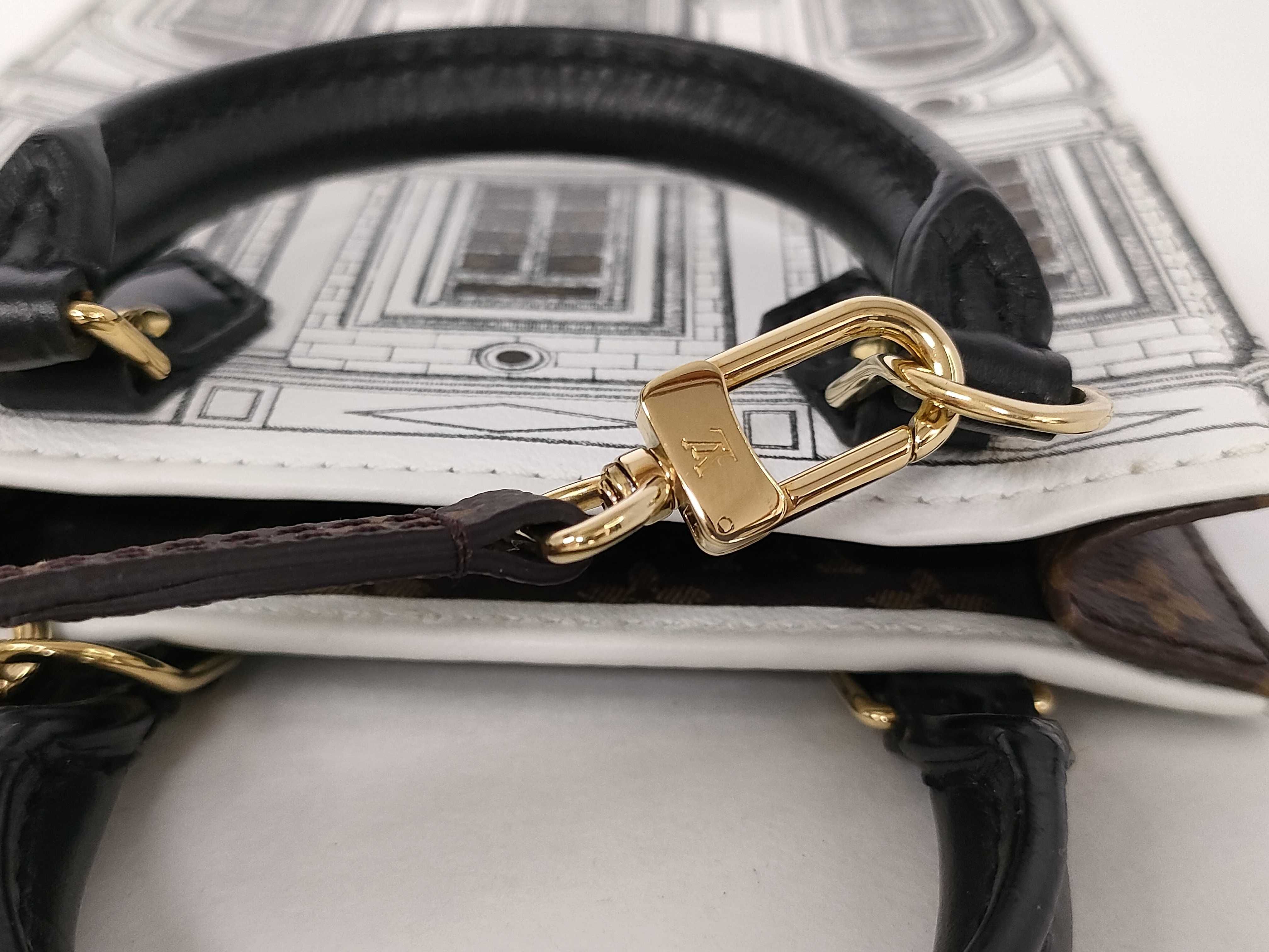 Monogram Louis Vuitton Mini Plat Bag Shoulder Bag — view 7