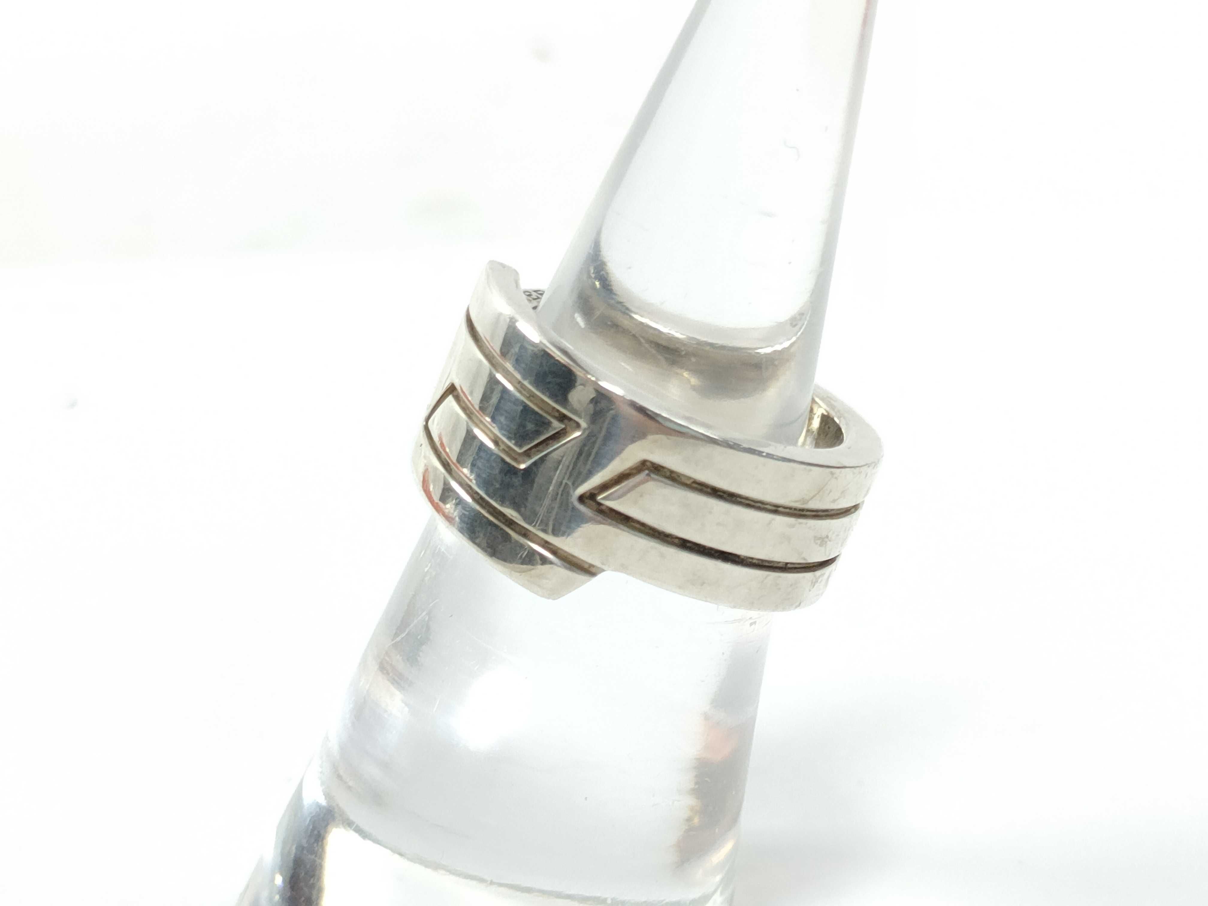 Italique Silver Ring — view 2