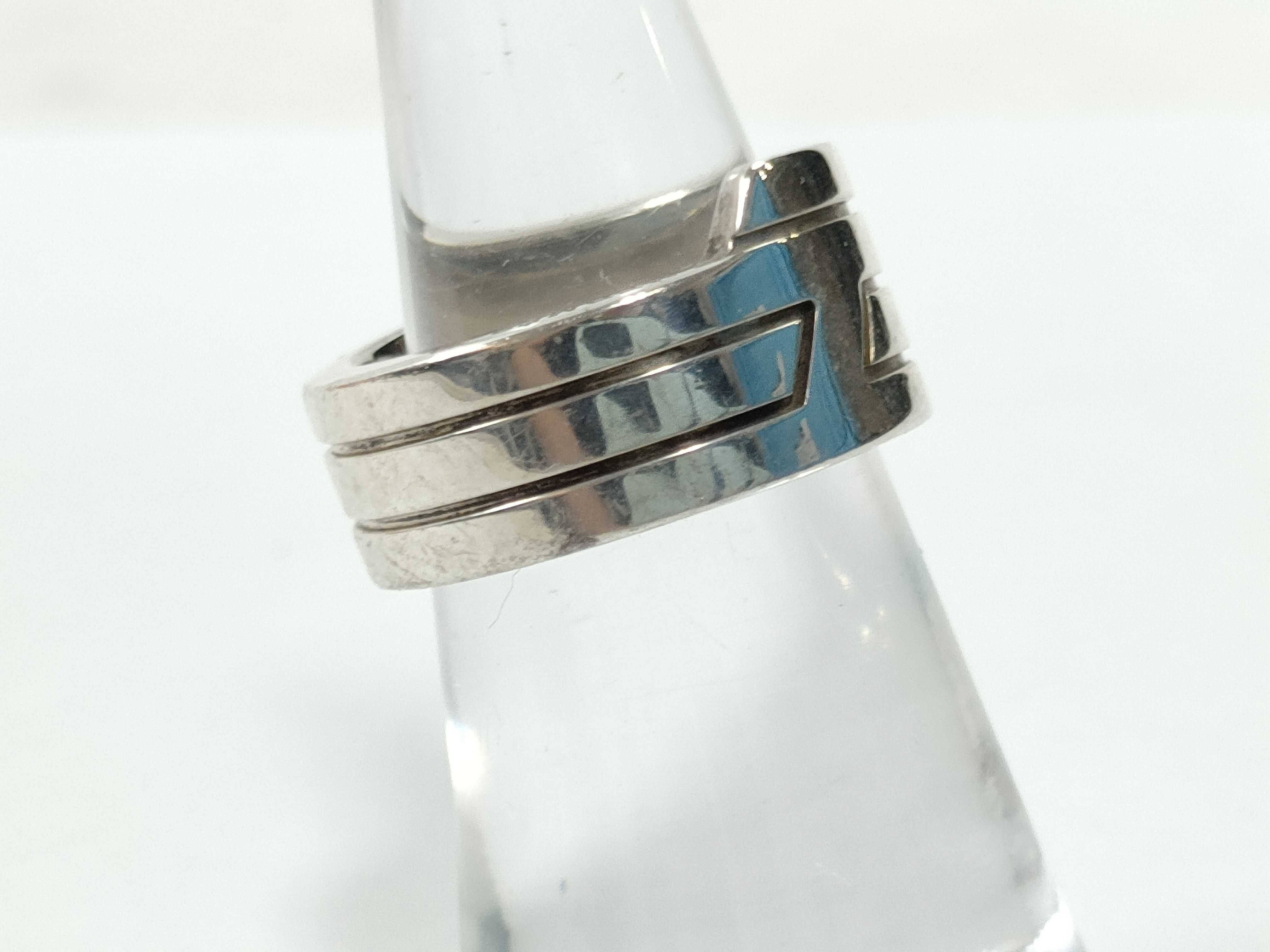 Italique Silver Ring — view 3