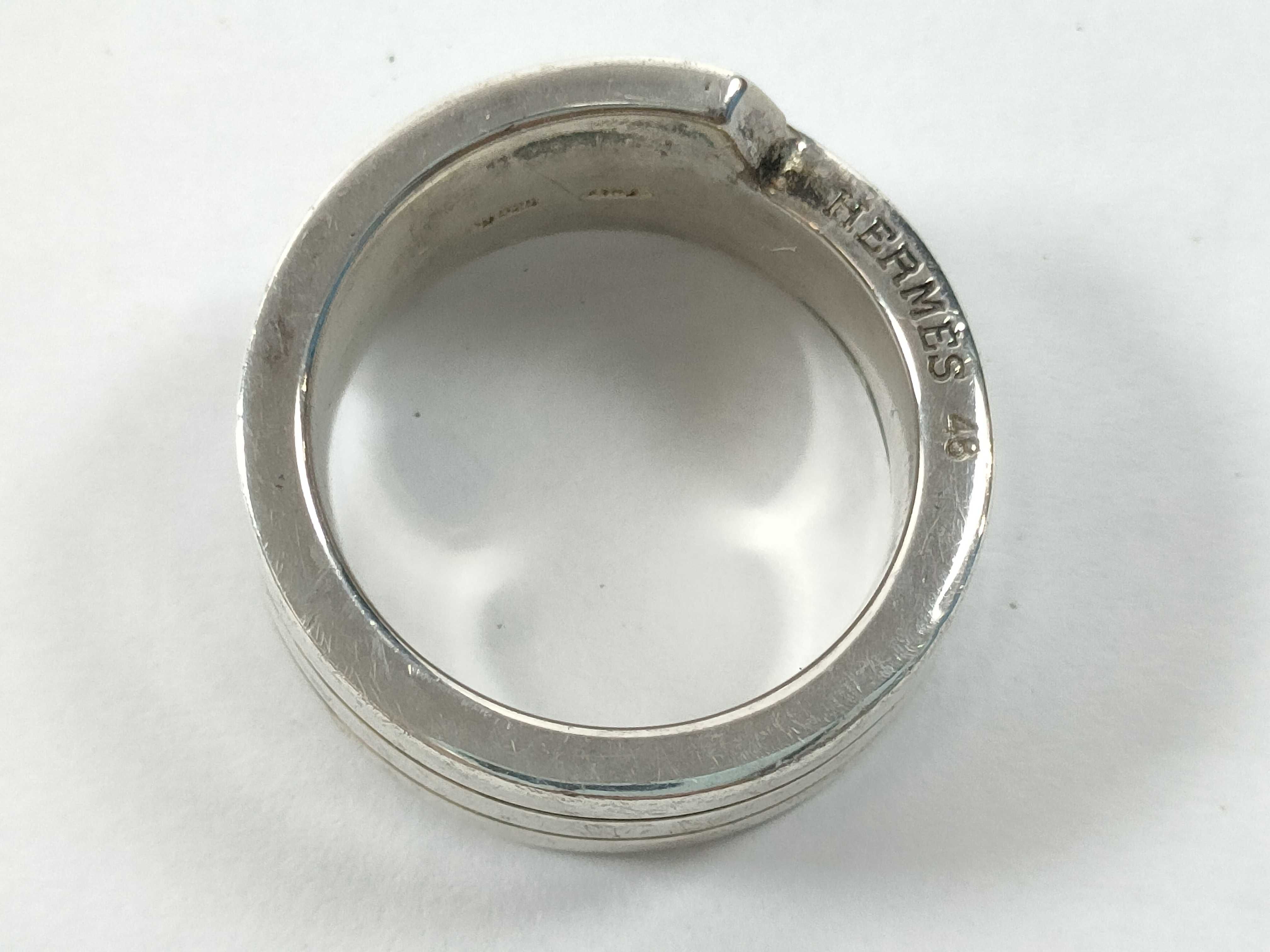 Italique Silver Ring — view 4
