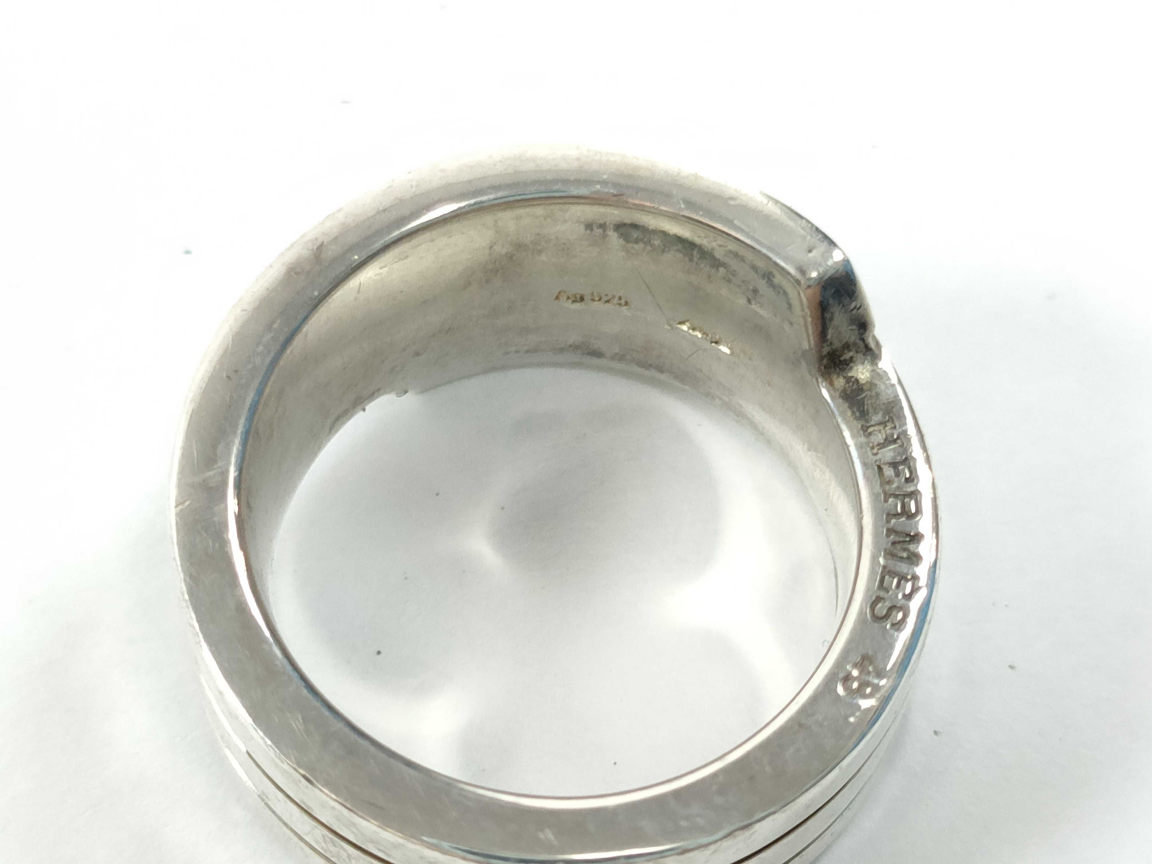 Italique Silver Ring — view 6