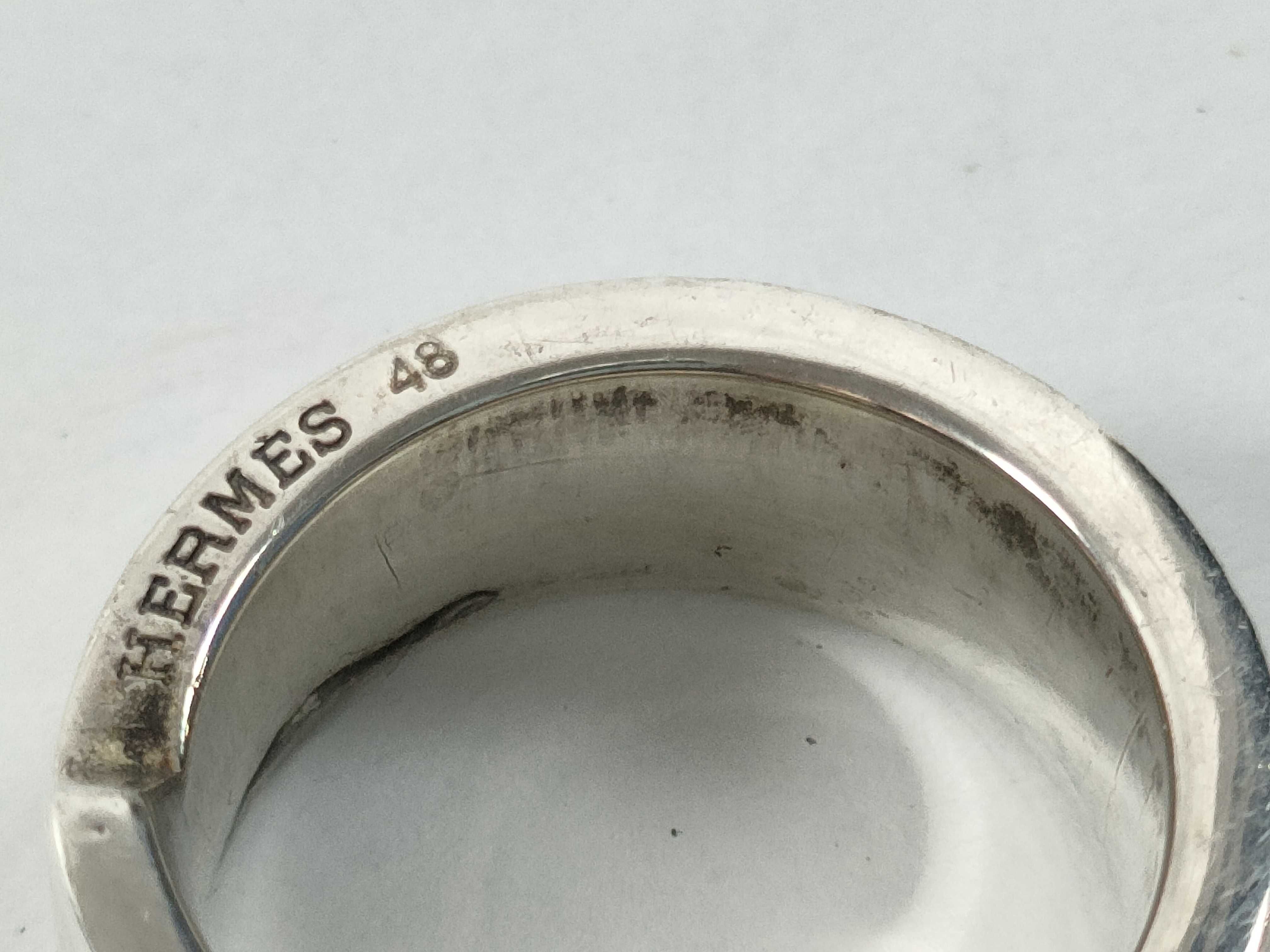 Italique Silver Ring — view 7